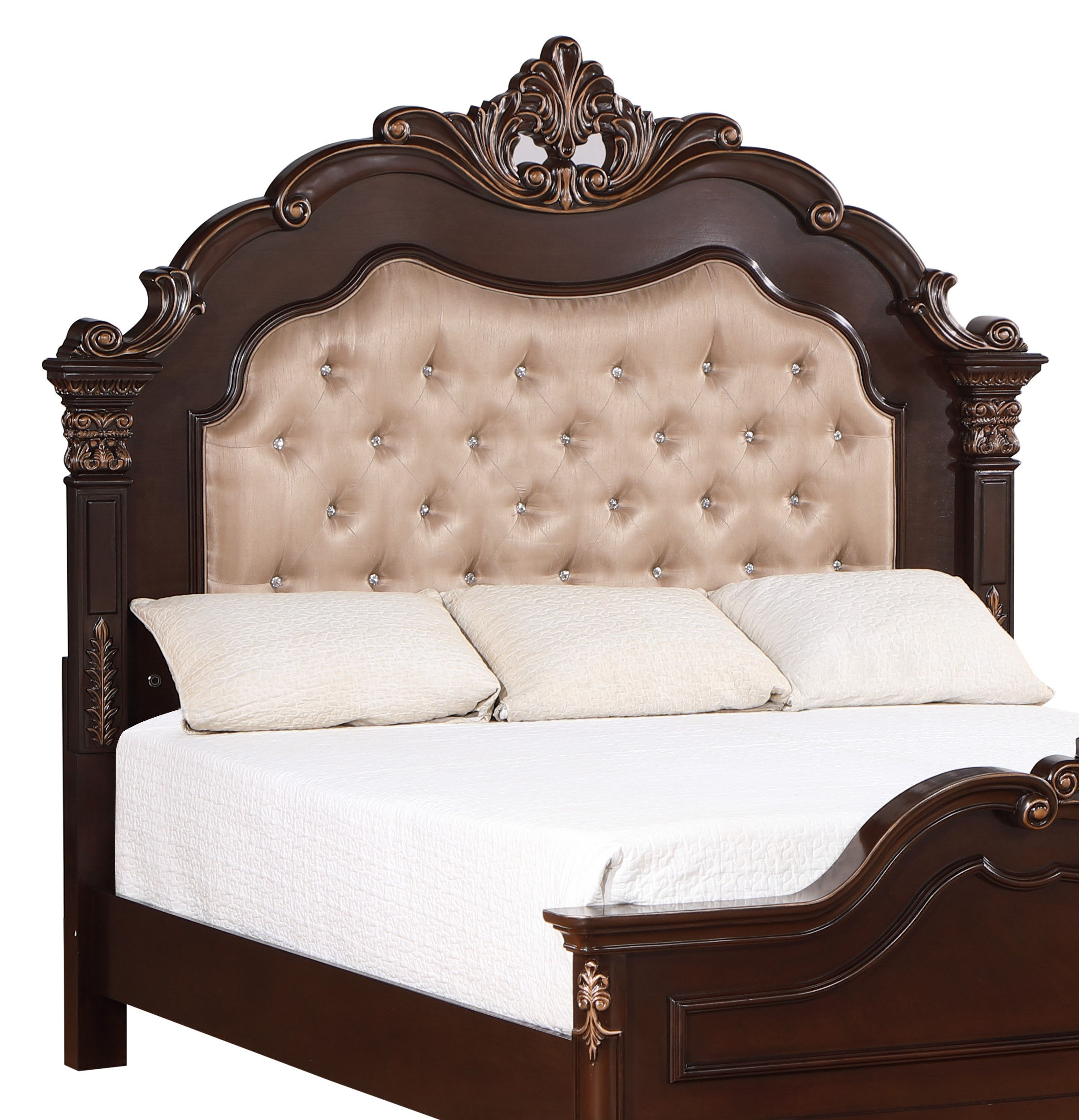 Constantine 5/0 Q Headboard-Cherry