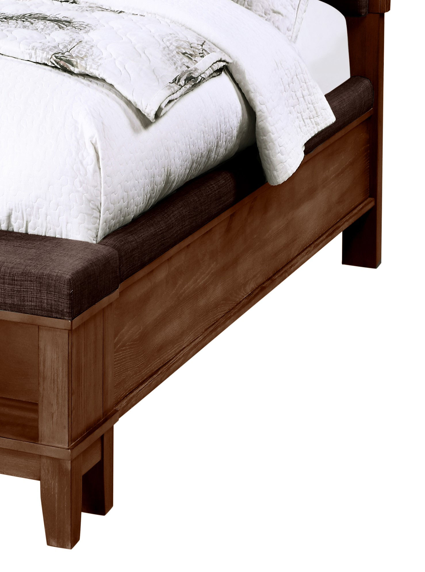 Cagney 5/0 -6/6 Q/Ek Side Rails - Chestnut