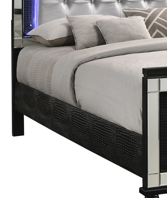 Valentino 3/3-4/6 T/F Side Rails - Black