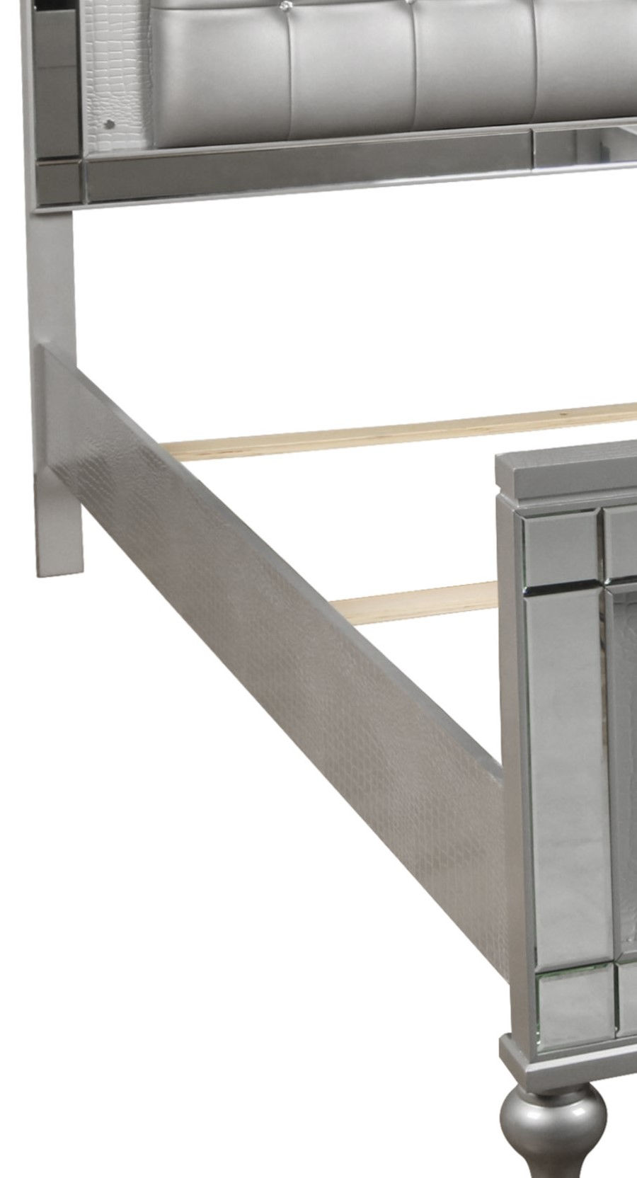 Valentino 6/0 Wk Side Rails-Silver