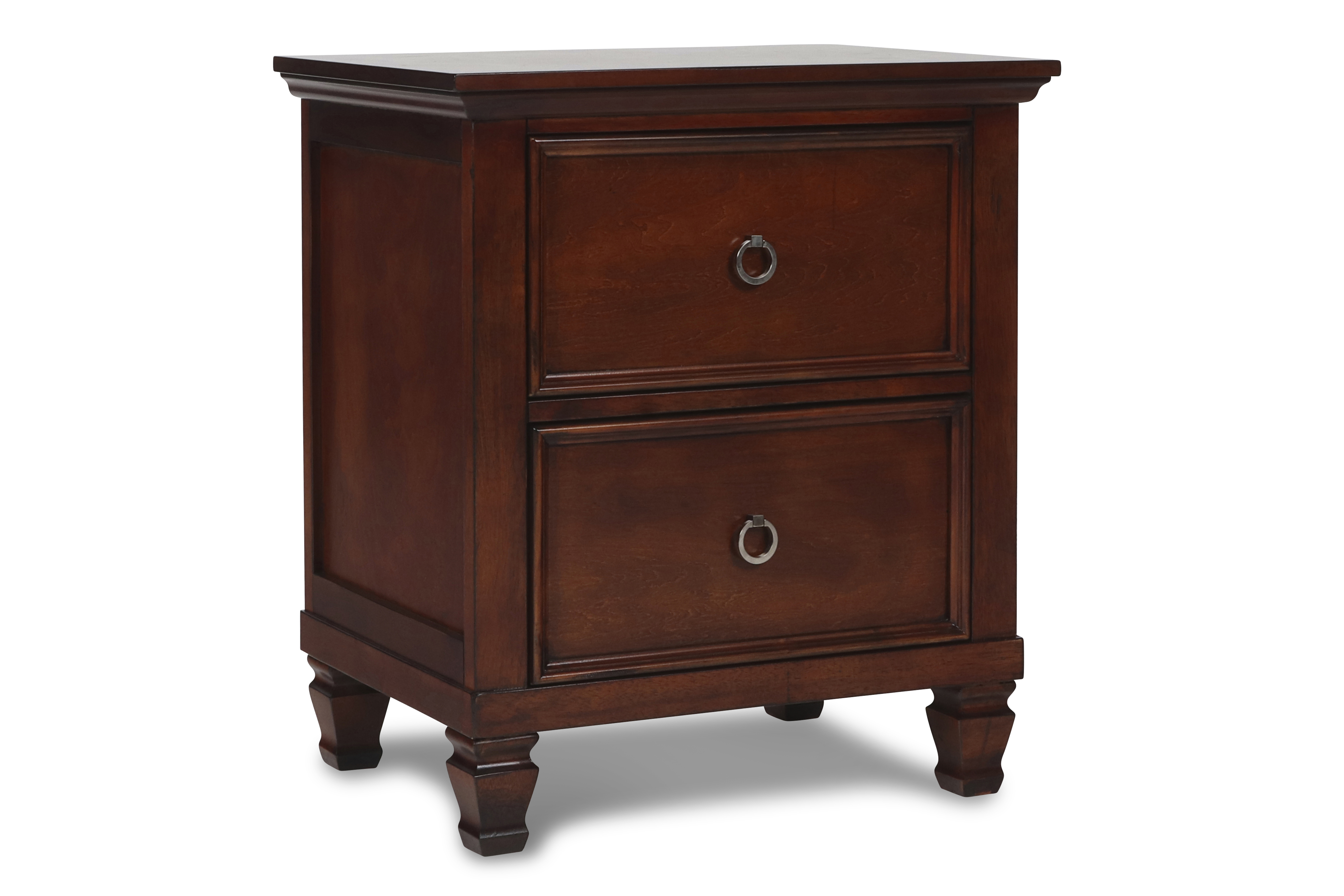 New Classic Furniture Tamarack Brown Cherry Nightstand NCF-BB044C-040 New Classic Furniture Tamarack Brown Cherry Nightstand NCF-BB044C-040