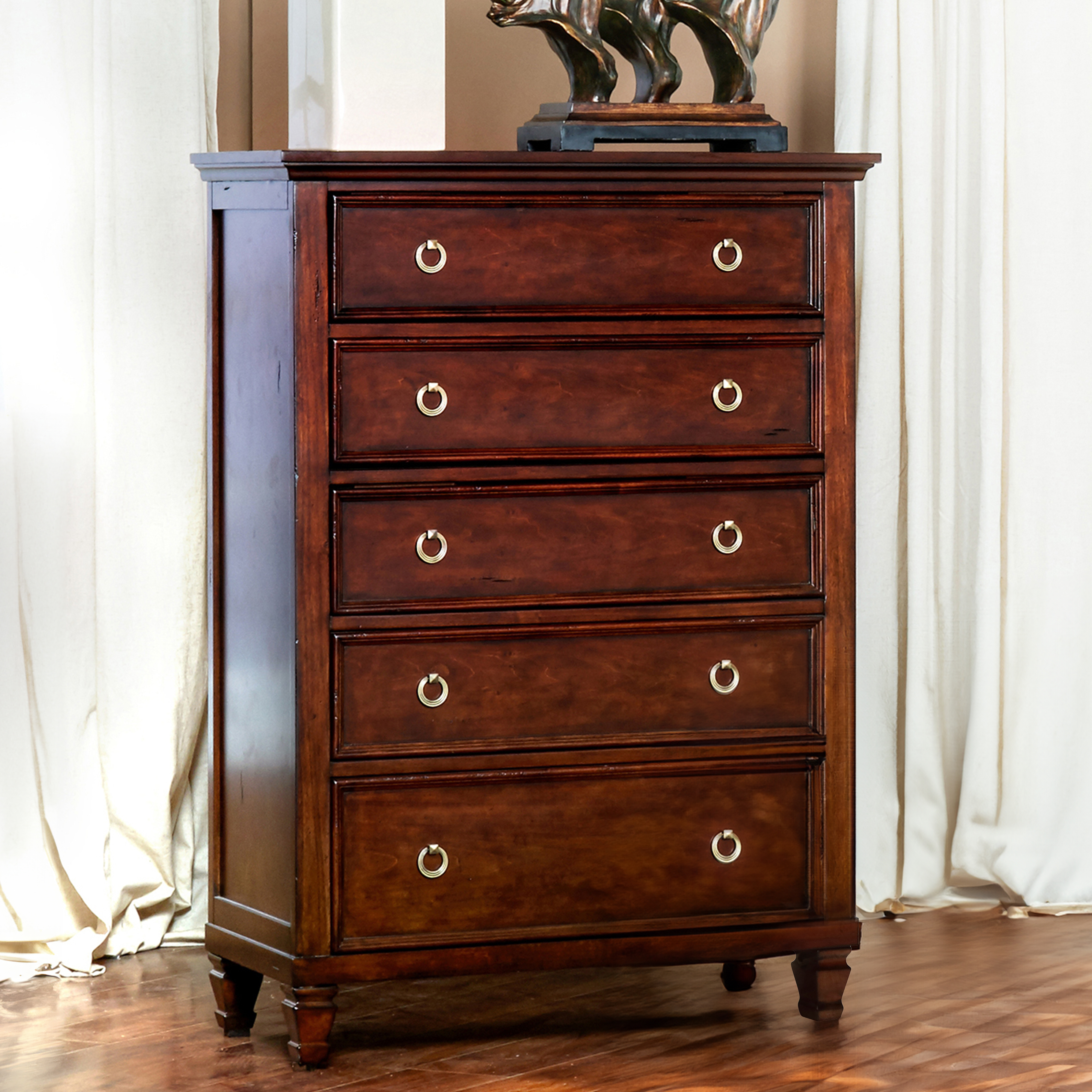 New Classic Furniture Tamarack Brown Cherry Chest