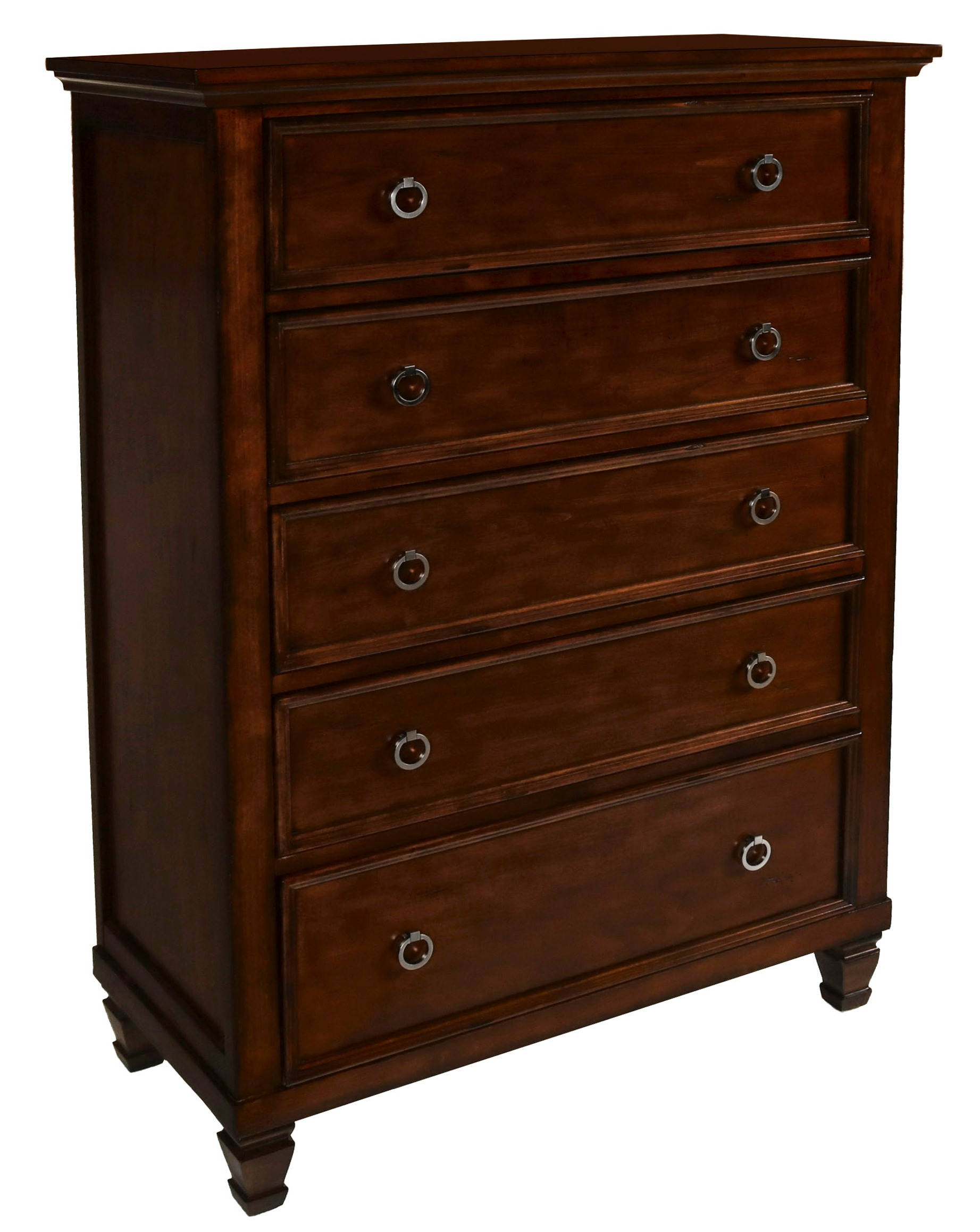 New Classic Furniture Tamarack Brown Cherry Chest NCF-BB044C-070