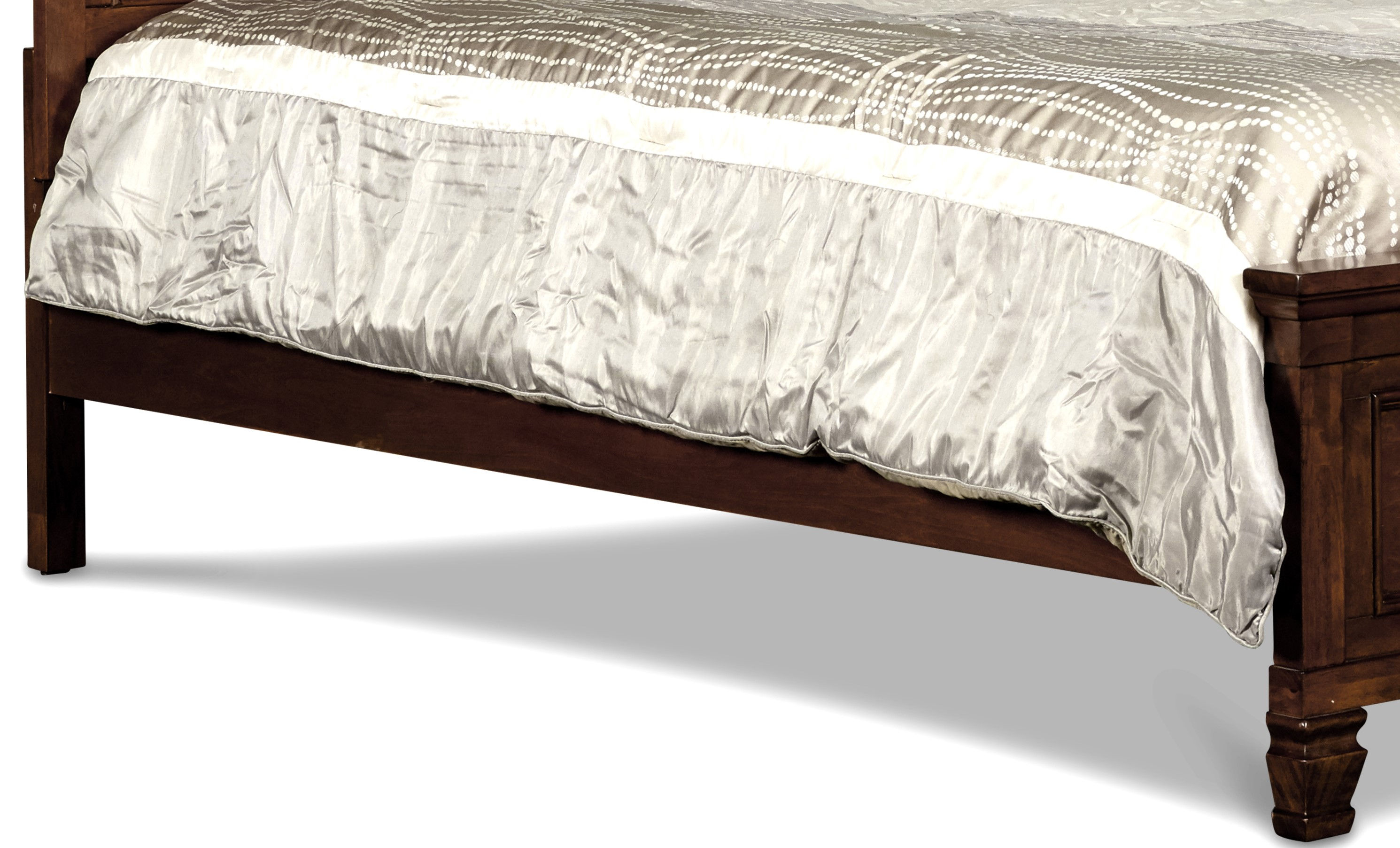 Tamarack 5/0-6/6 Q/Ek Side Rails - Brn Cherry