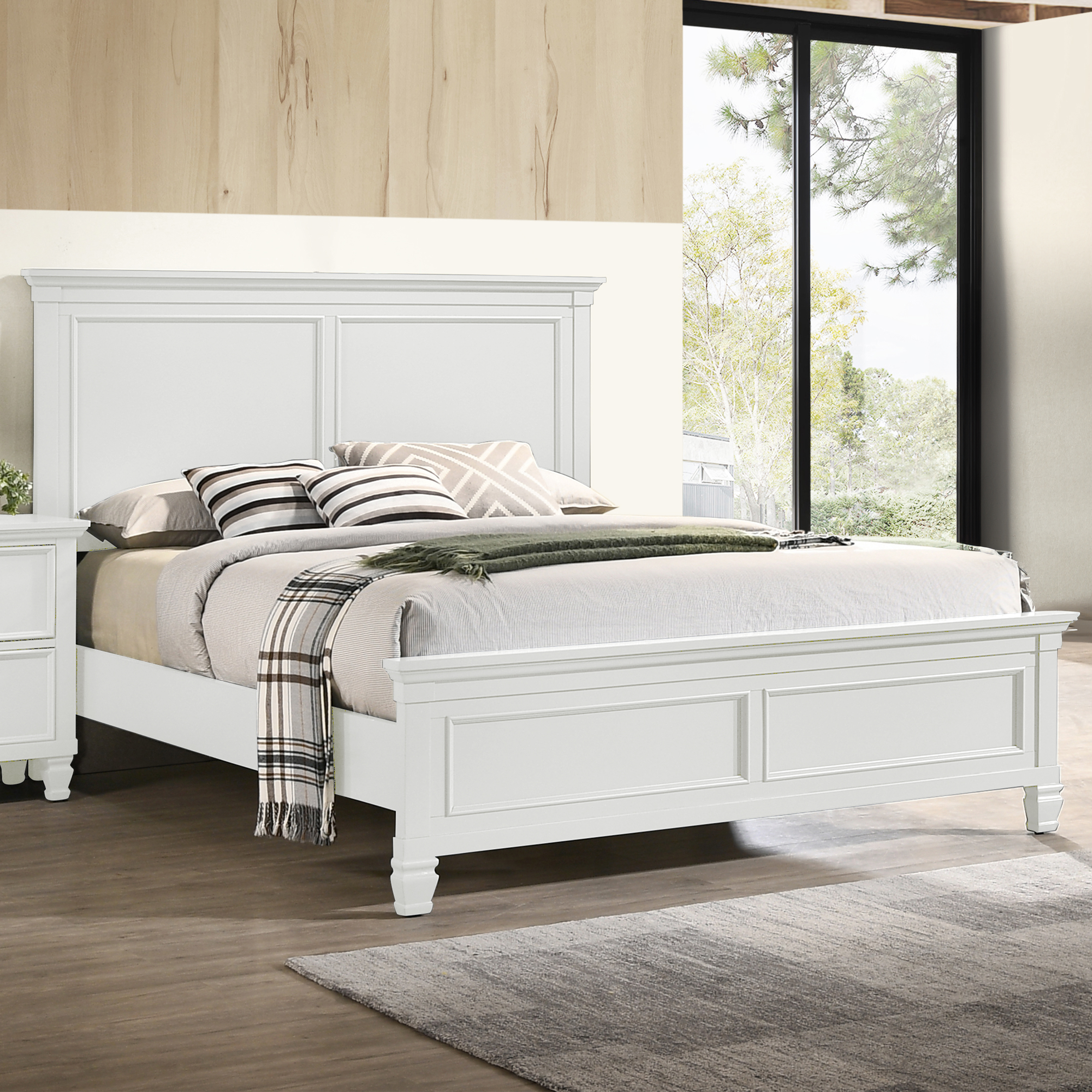 New Classic Furniture Tamarack White Full Bed