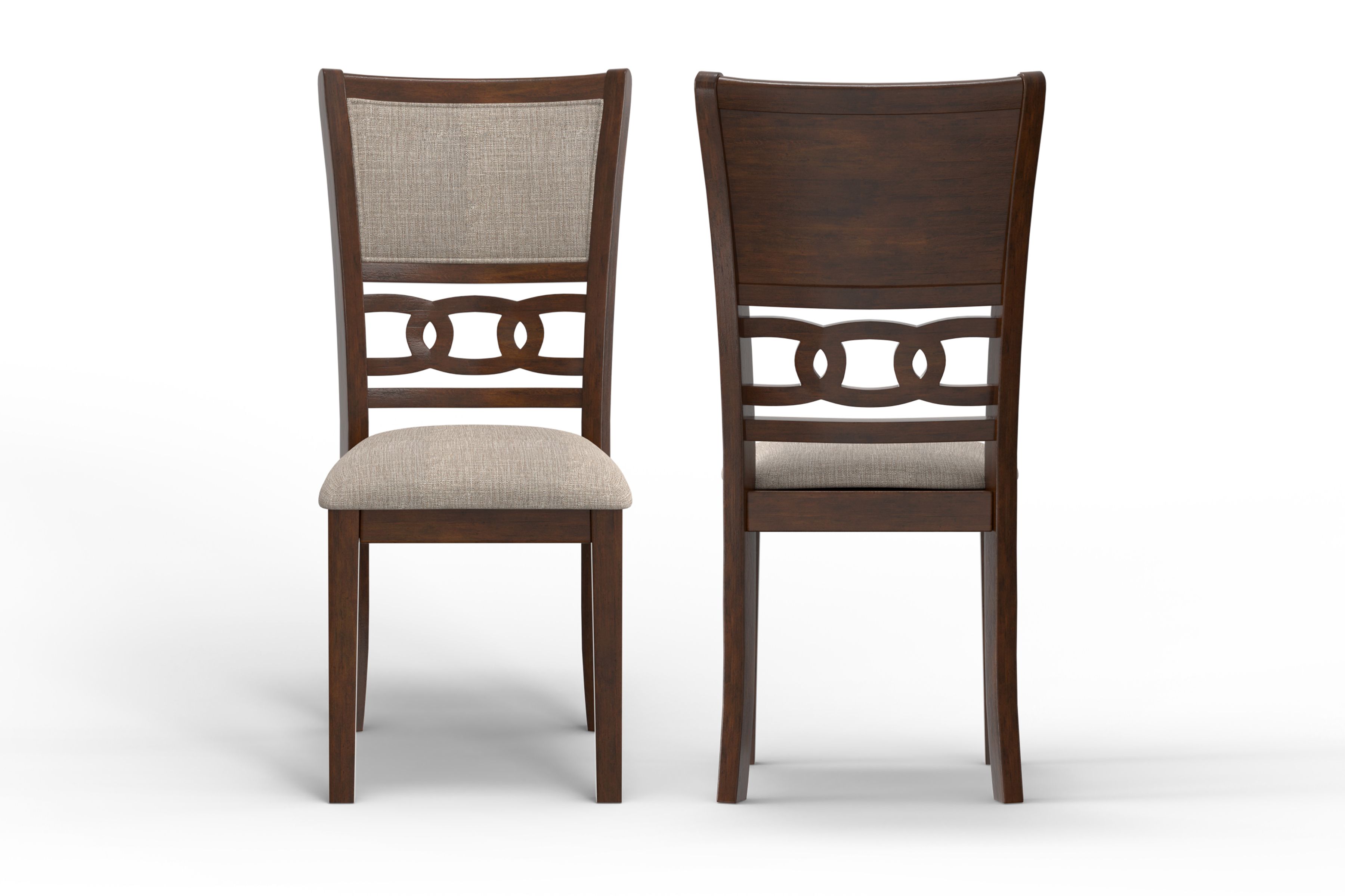 2 New Classic Furniture Gia Cherry Dining Chairs NCF-D1701-20-CHY