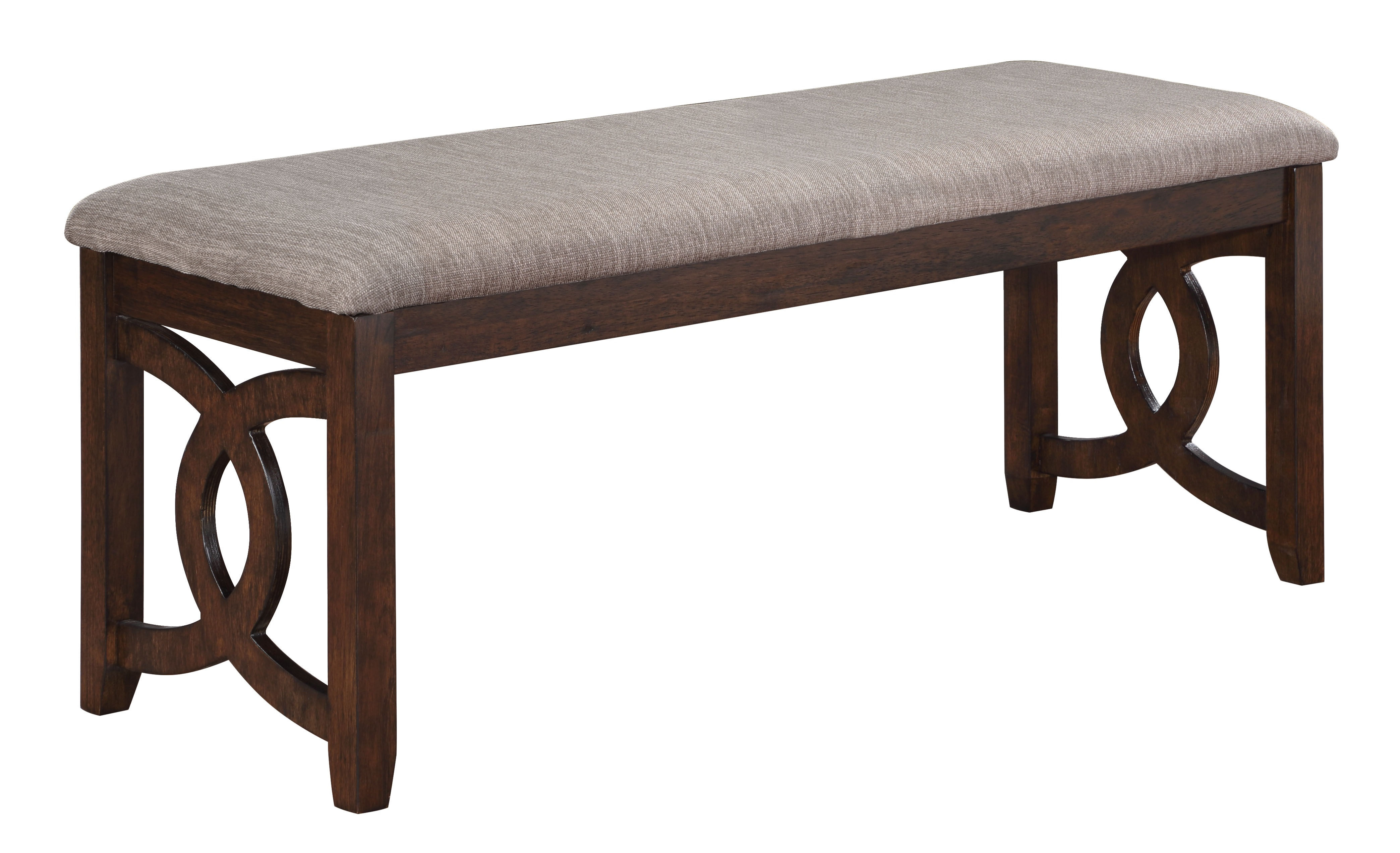 New Classic Furniture Gia Cherry 46 Inch Dining Bench NCF-D1701-25-CHY New Classic Furniture Gia Cherry 46 Inch Dining Bench NCF-D1701-25-CHY