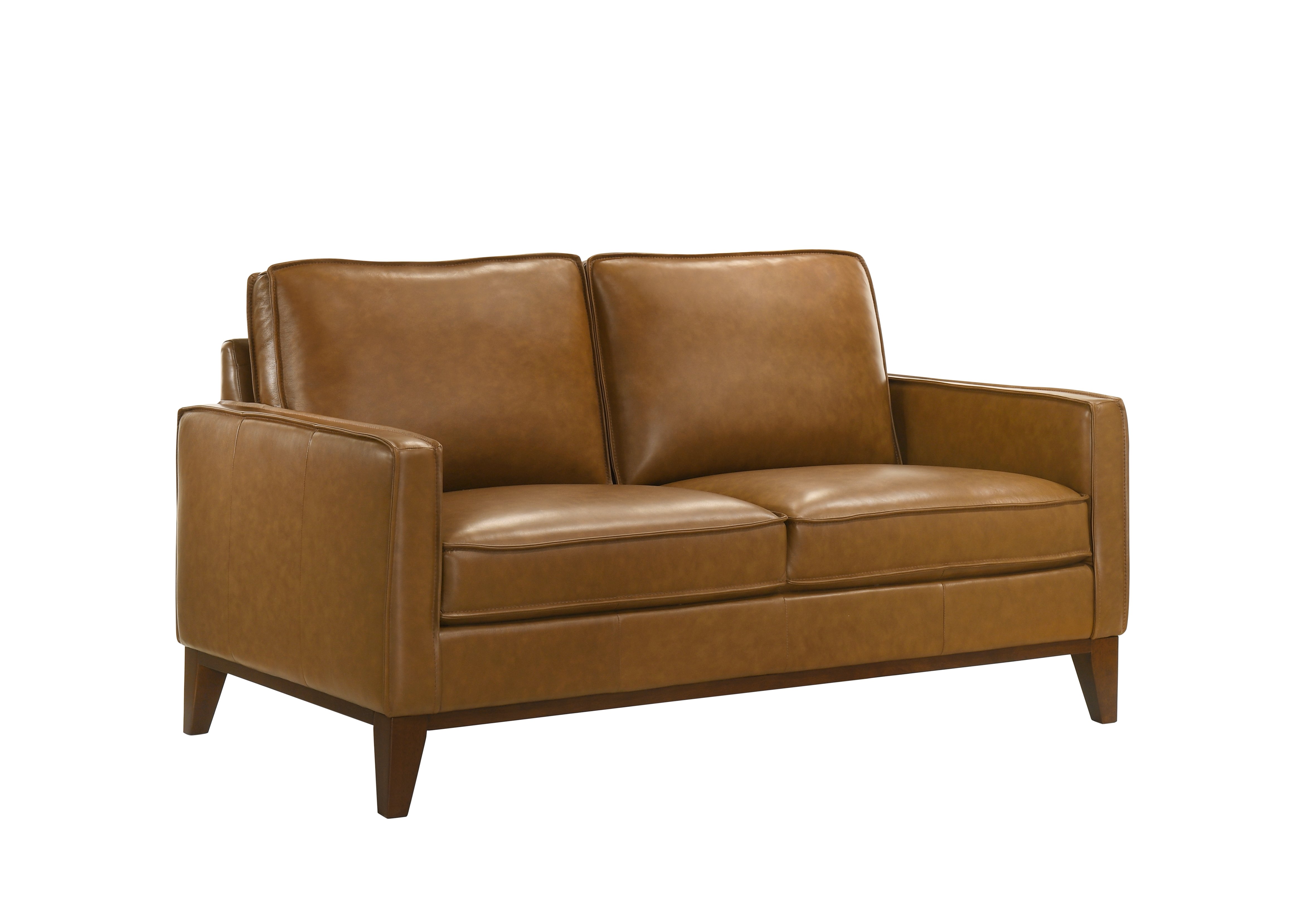 Caspar Loveseat-Caramel