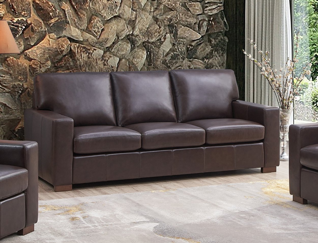 New Classic Furniture Marco Brown Sofa