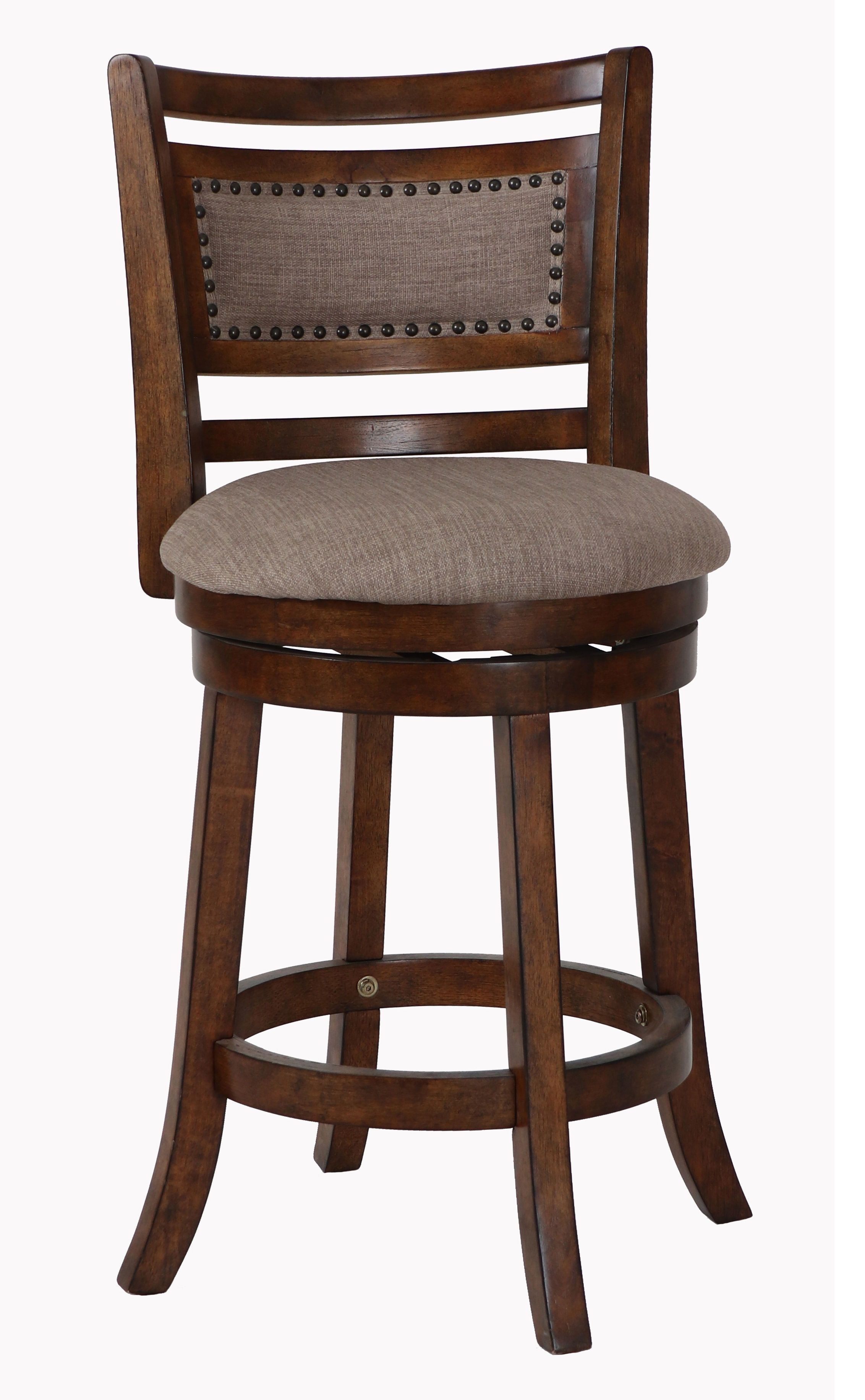 New Classic Furniture Aberdeen Brown 24 Inch Counter Height Stool NCF-S1218-CS-FB New Classic Furniture Aberdeen Brown 24 Inch Counter Height Stool NCF-S1218-CS-FB
