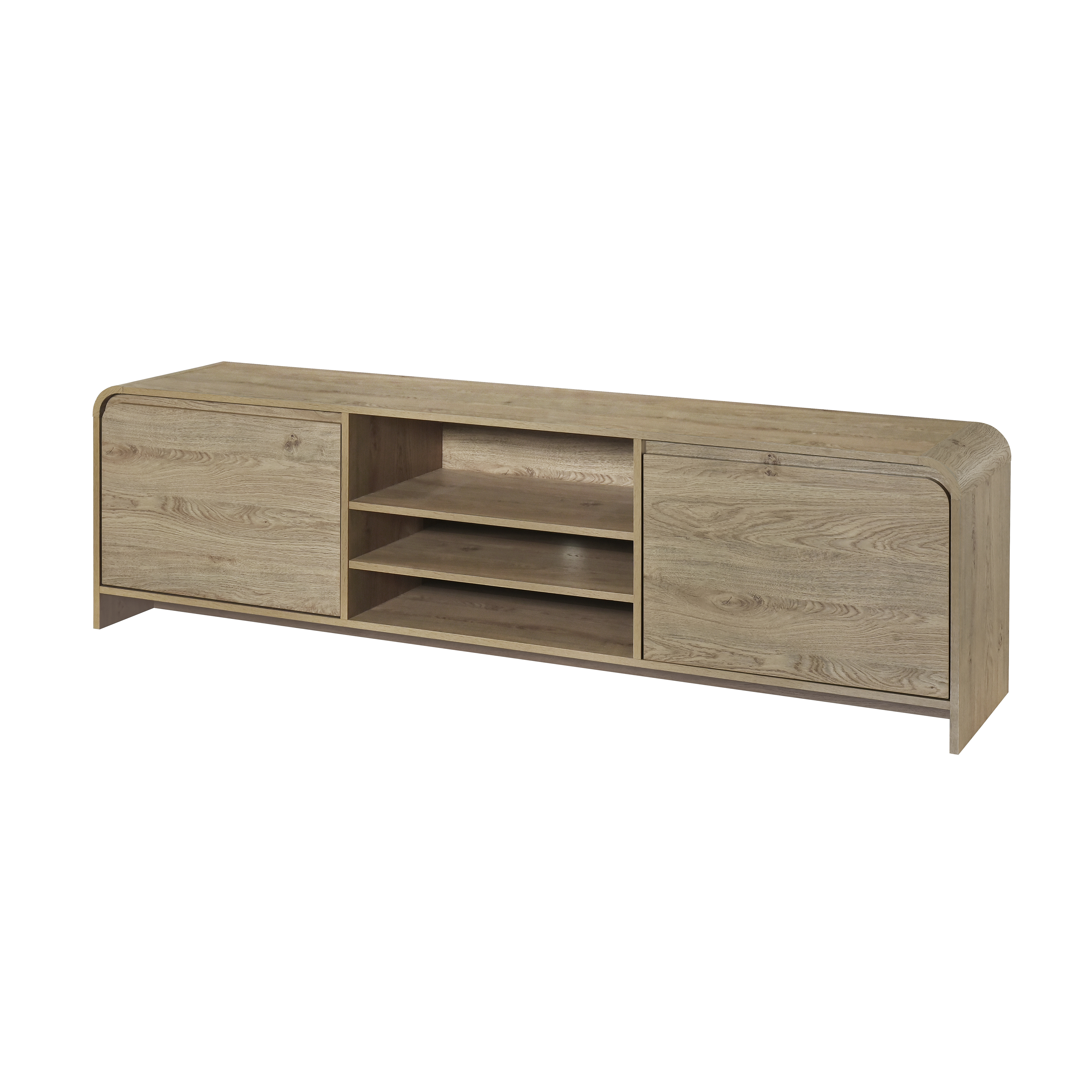 New Classic Furniture Mara Natural 70 Inch Tv Console NCF-T3518N-40 New Classic Furniture Mara Natural 70 Inch Tv Console NCF-T3518N-40