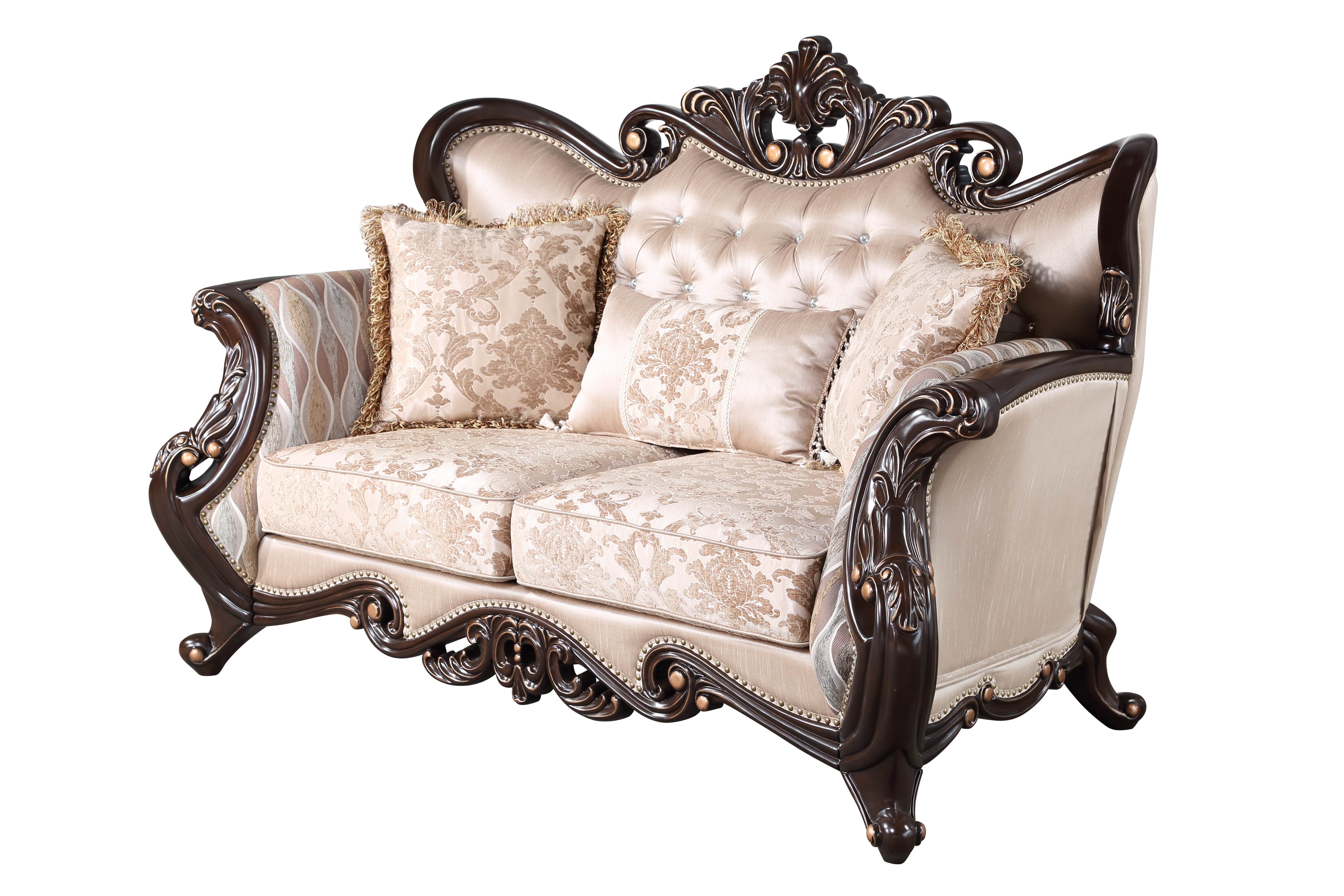 New Classic Furniture Constantine Cherry Loveseat NCF-U532T-20