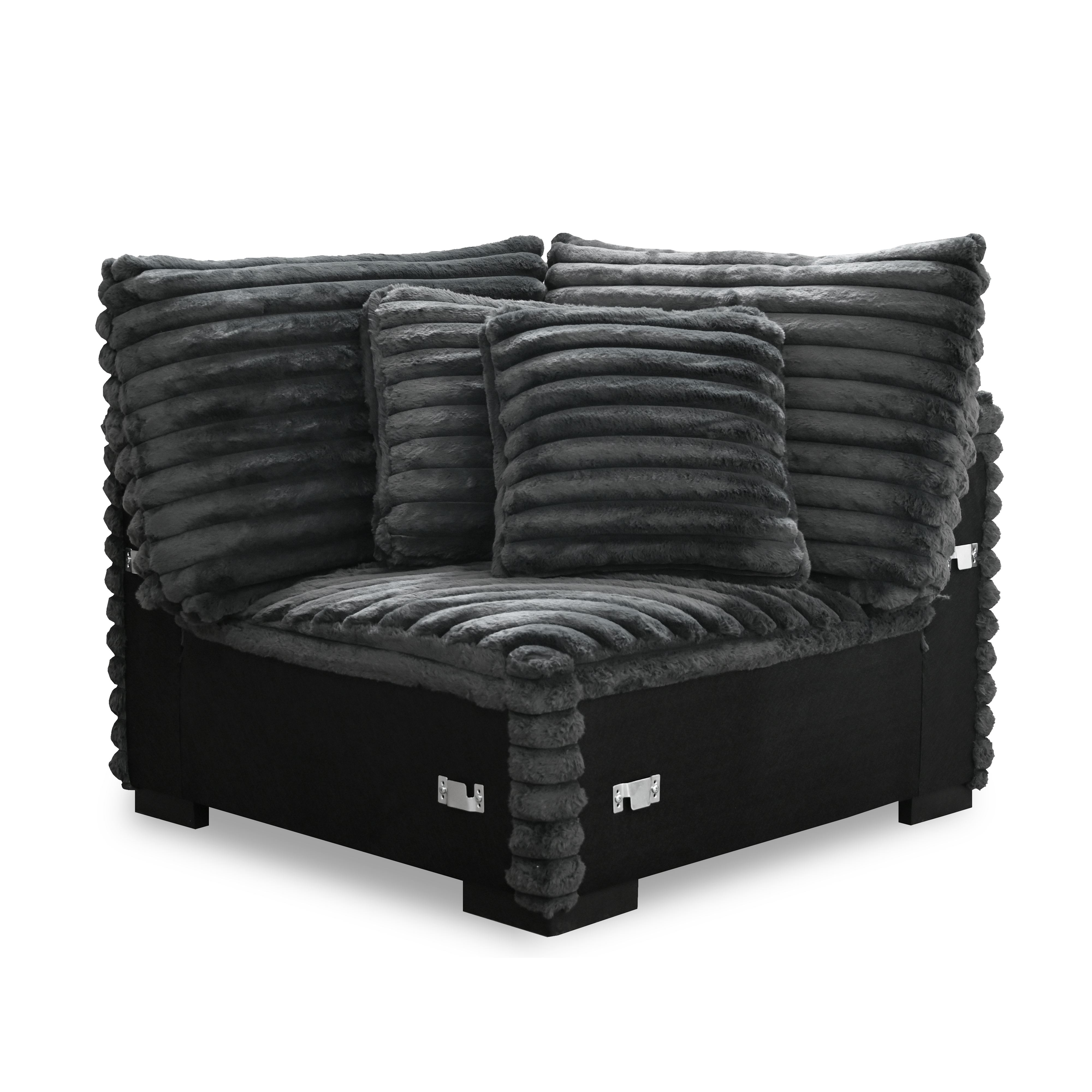 Embrace  Wedge-Charcoal