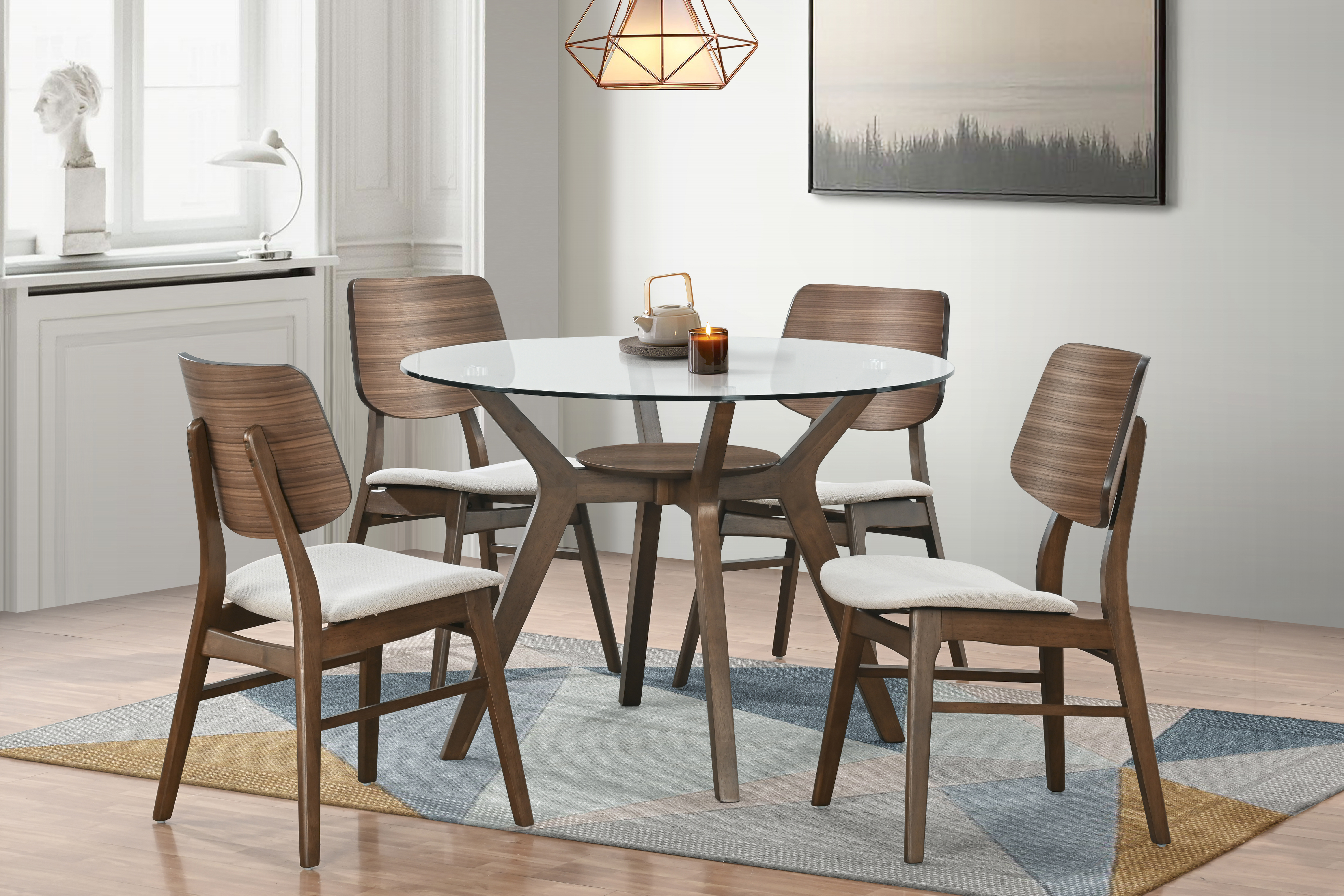 New Classic Furniture Oscar Dining Table