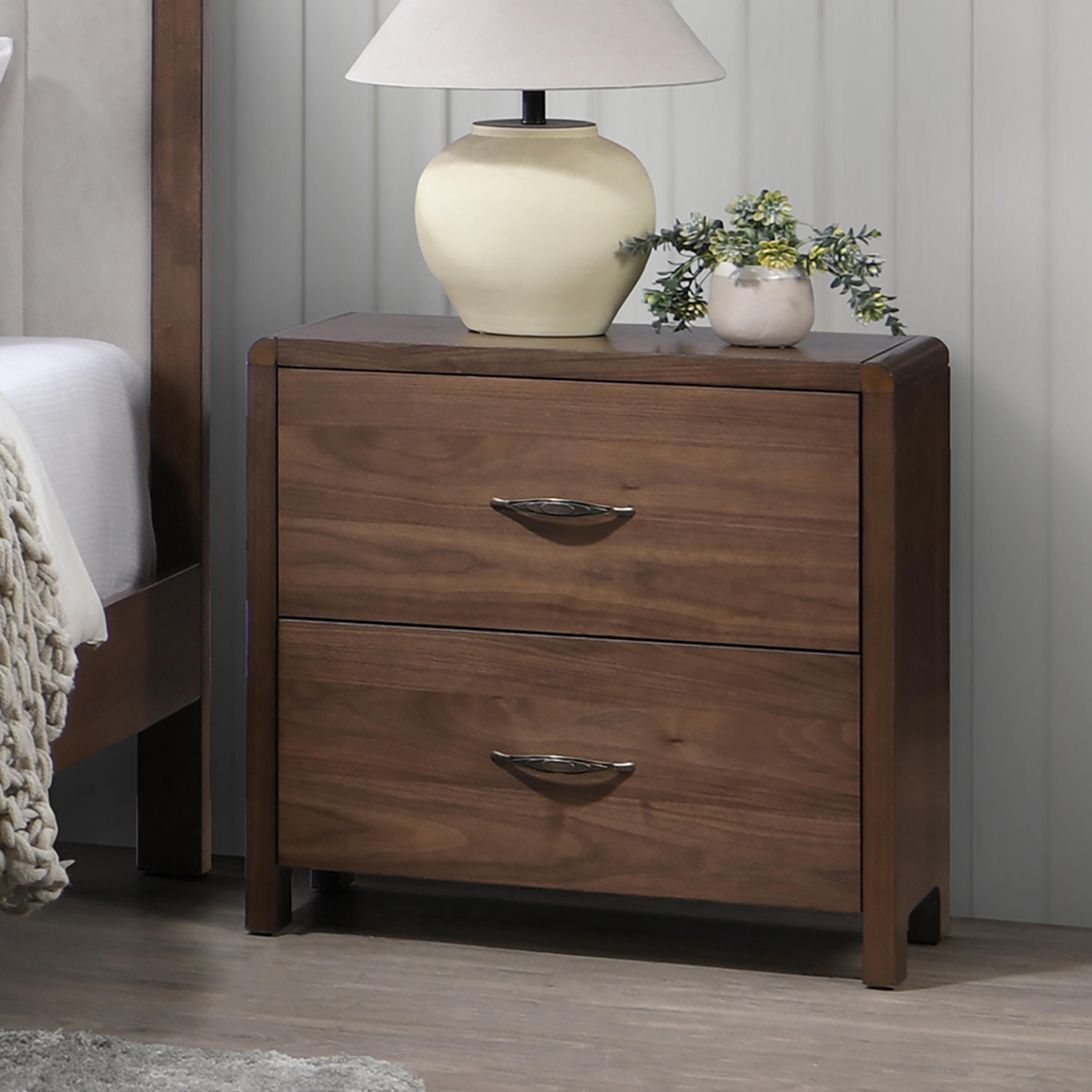 New Classic Furniture Camber Brown Nightstand