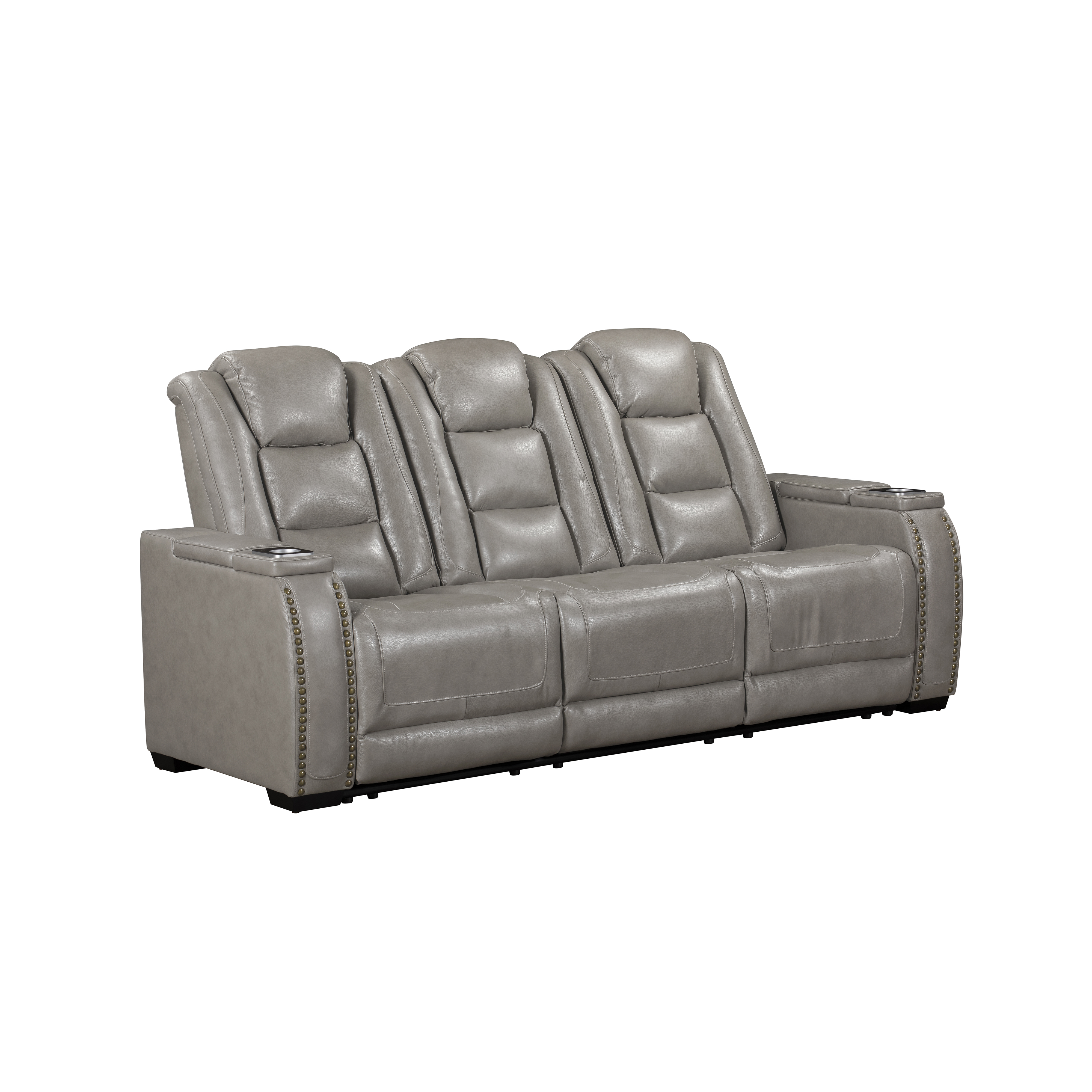 New Classic Furniture Breckenridge Il Gray Power Sofa