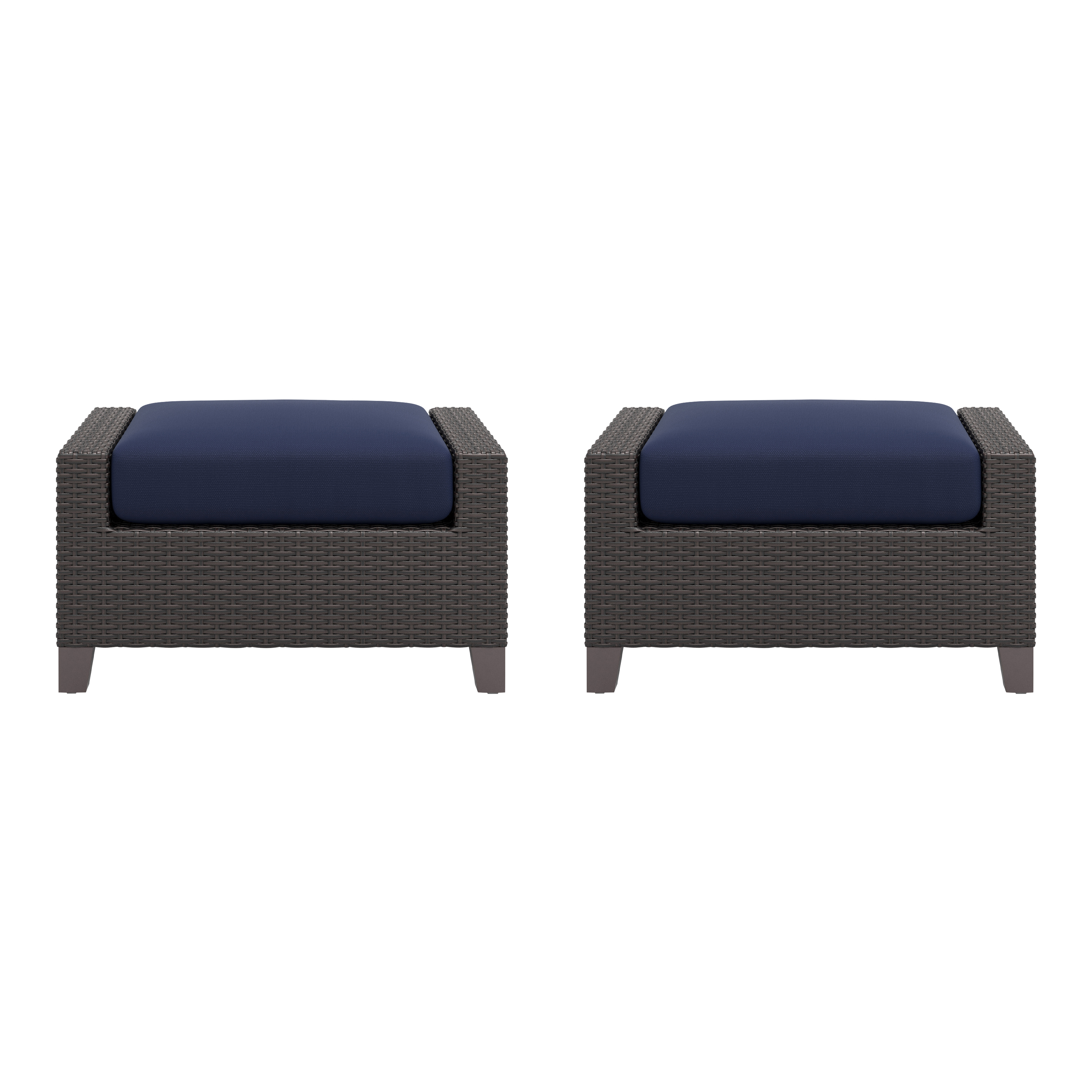 2 New Classic Furniture Skye Blue Outdoor Ottomans NCF-G807C-19S 2 New Classic Furniture Skye Blue Outdoor Ottomans NCF-G807C-19S