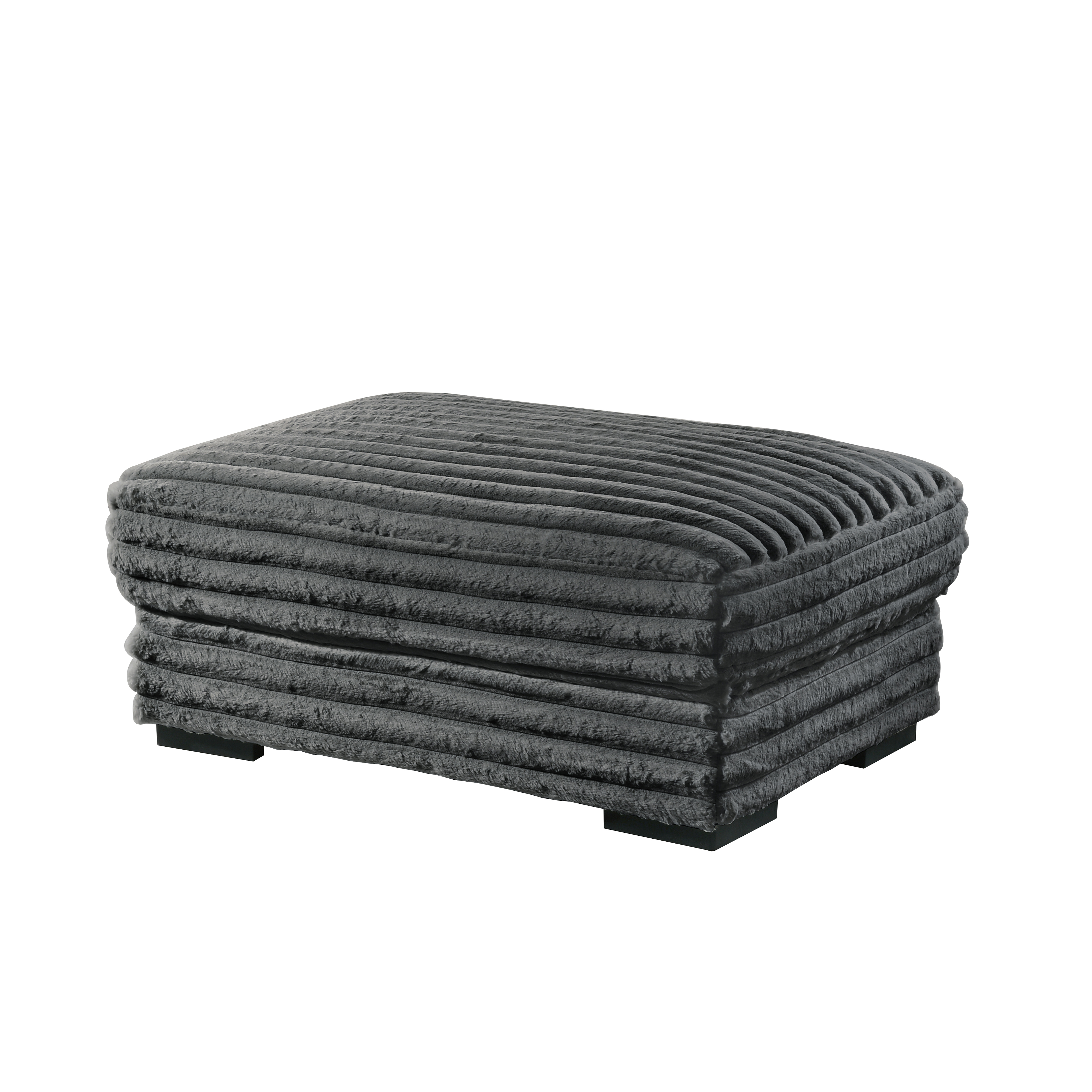 New Classic Furniture Embrace Black Ottoman NCF-U5482-01-BLK New Classic Furniture Embrace Black Ottoman NCF-U5482-01-BLK