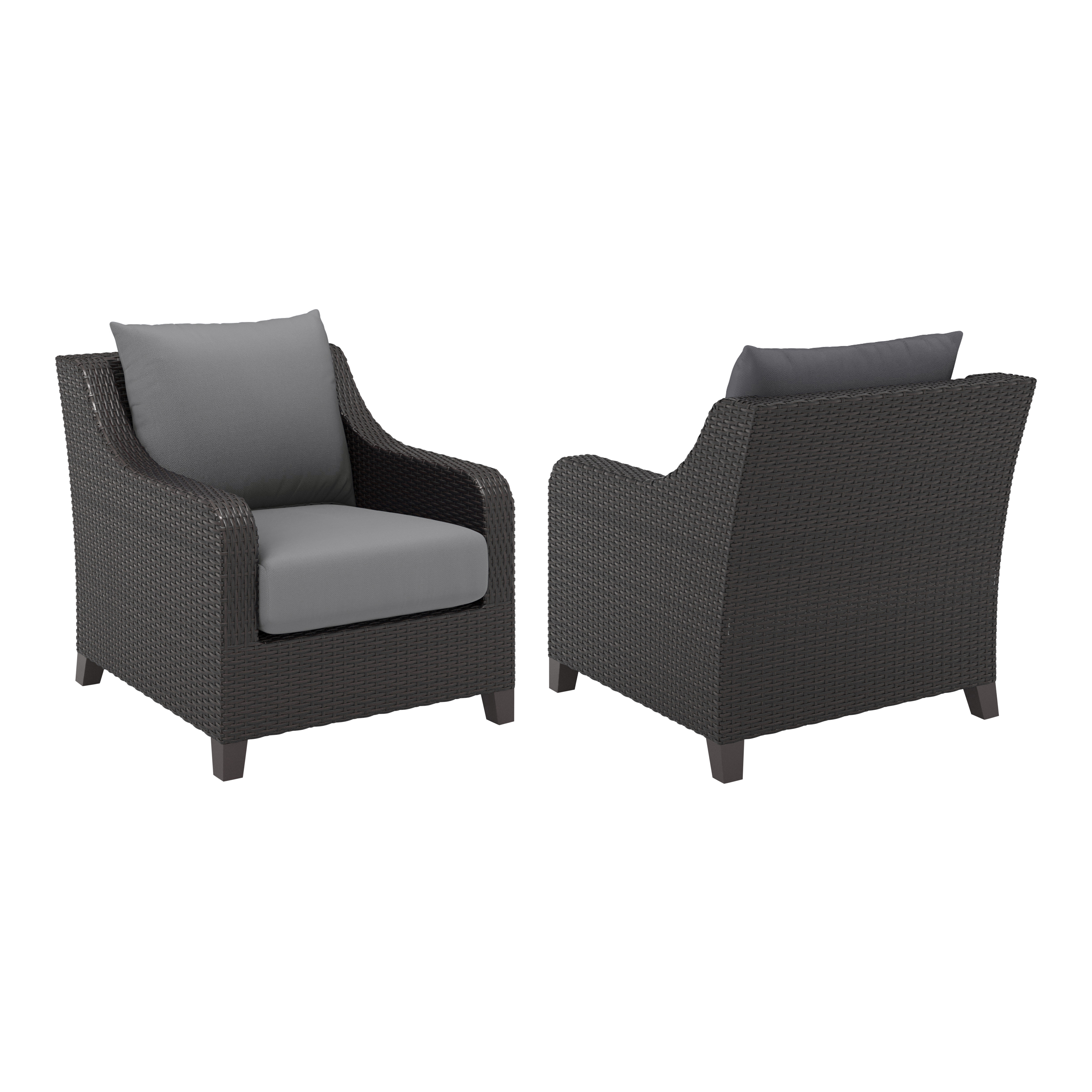 Skye Club Chair (2 Per Carton) -Gray