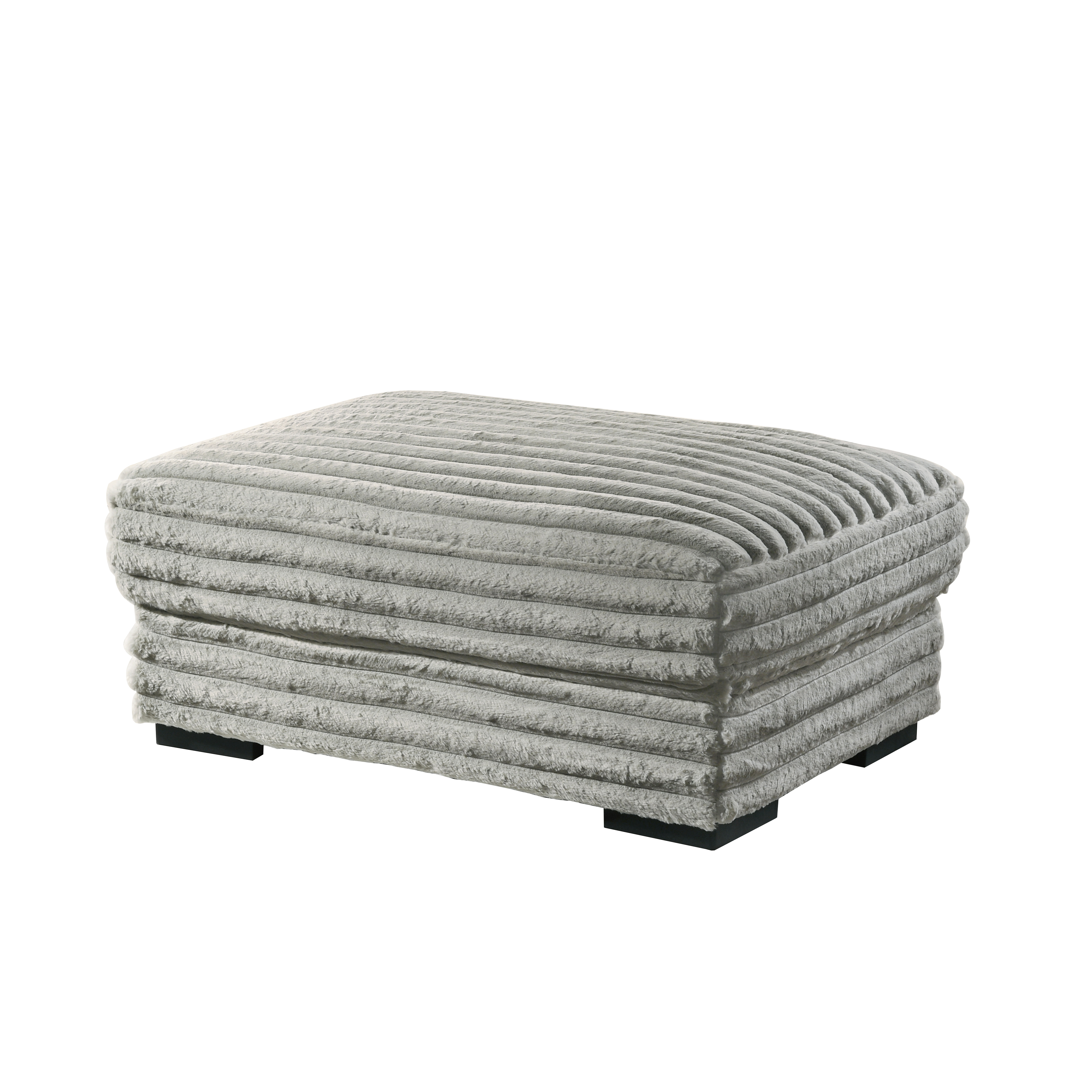 New Classic Furniture Embrace Gray Ottoman NCF-U5482-01-GRY New Classic Furniture Embrace Gray Ottoman NCF-U5482-01-GRY