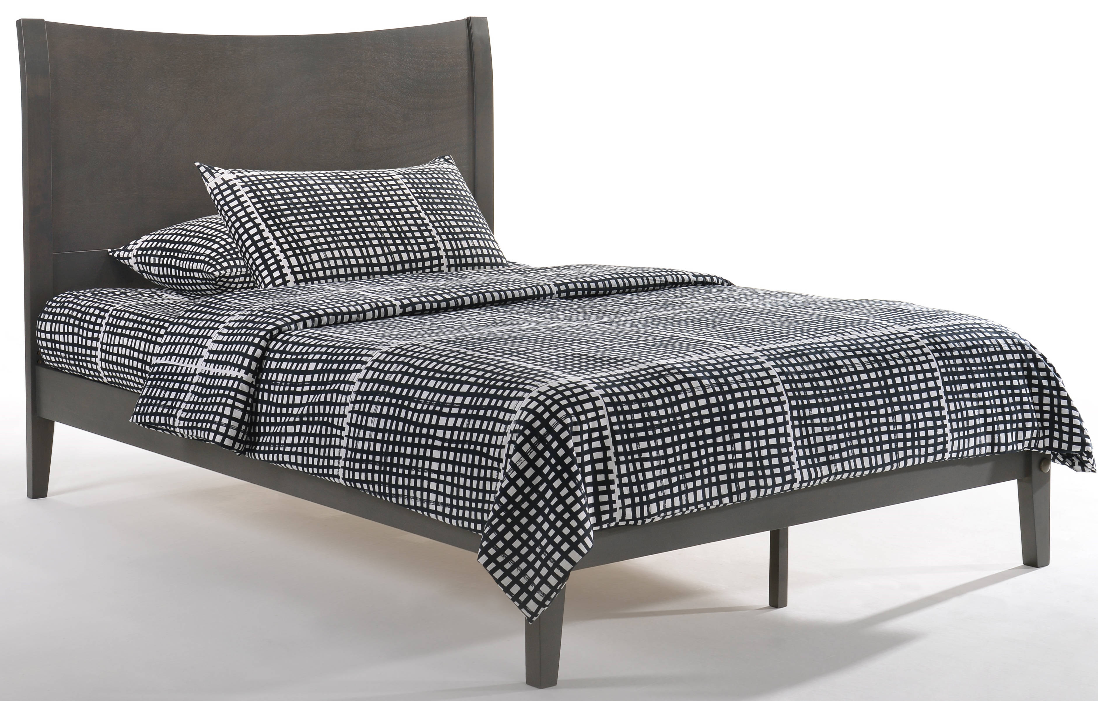 Night And Day Furniture P Series Stonewash Blackpepper King Bed