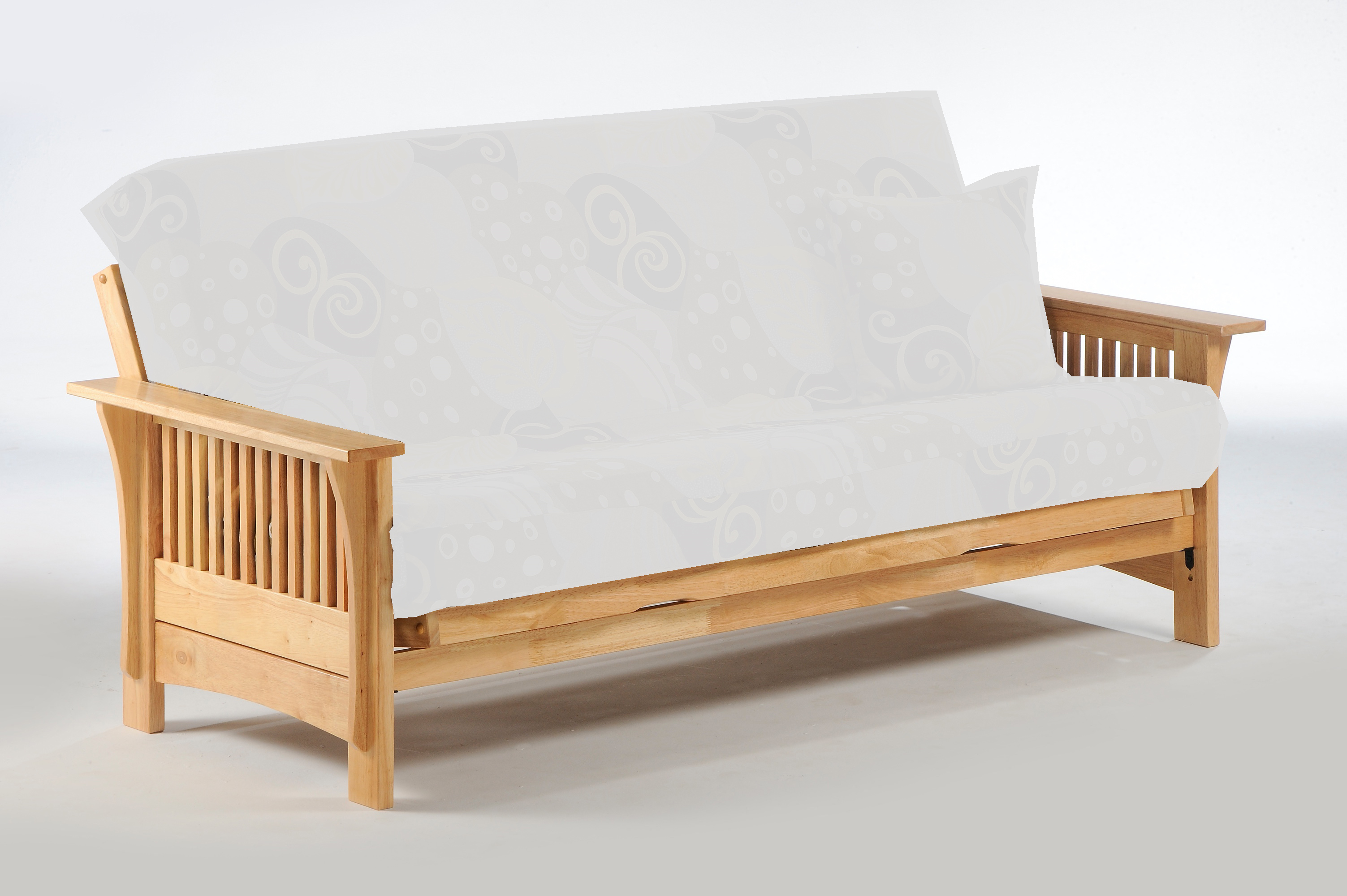 Night and Day Furniture Autumn Natural Queen Futon Frame Only