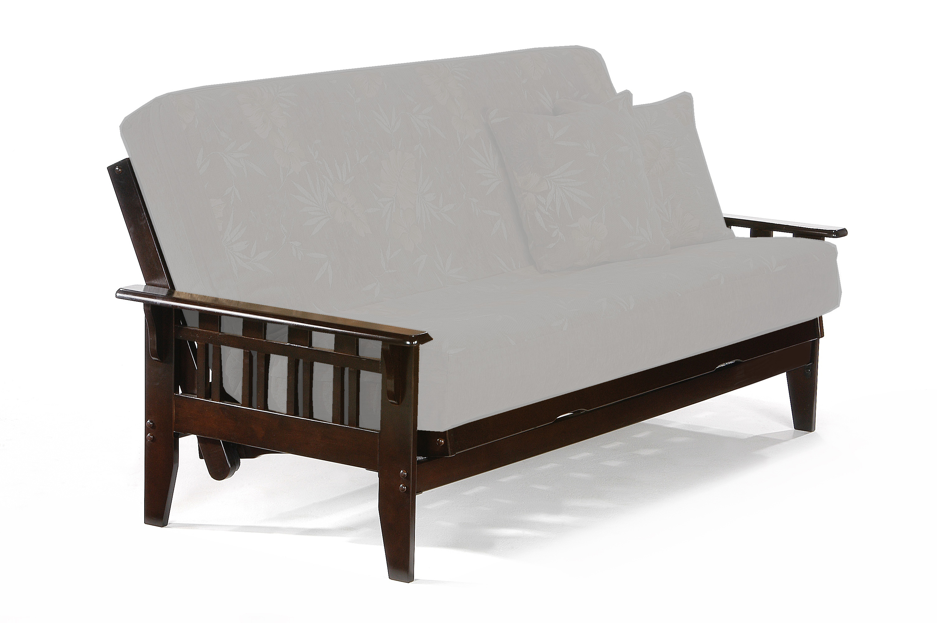 Night And Day Furniture Kingston Chocolate Twin Futon Frame Only