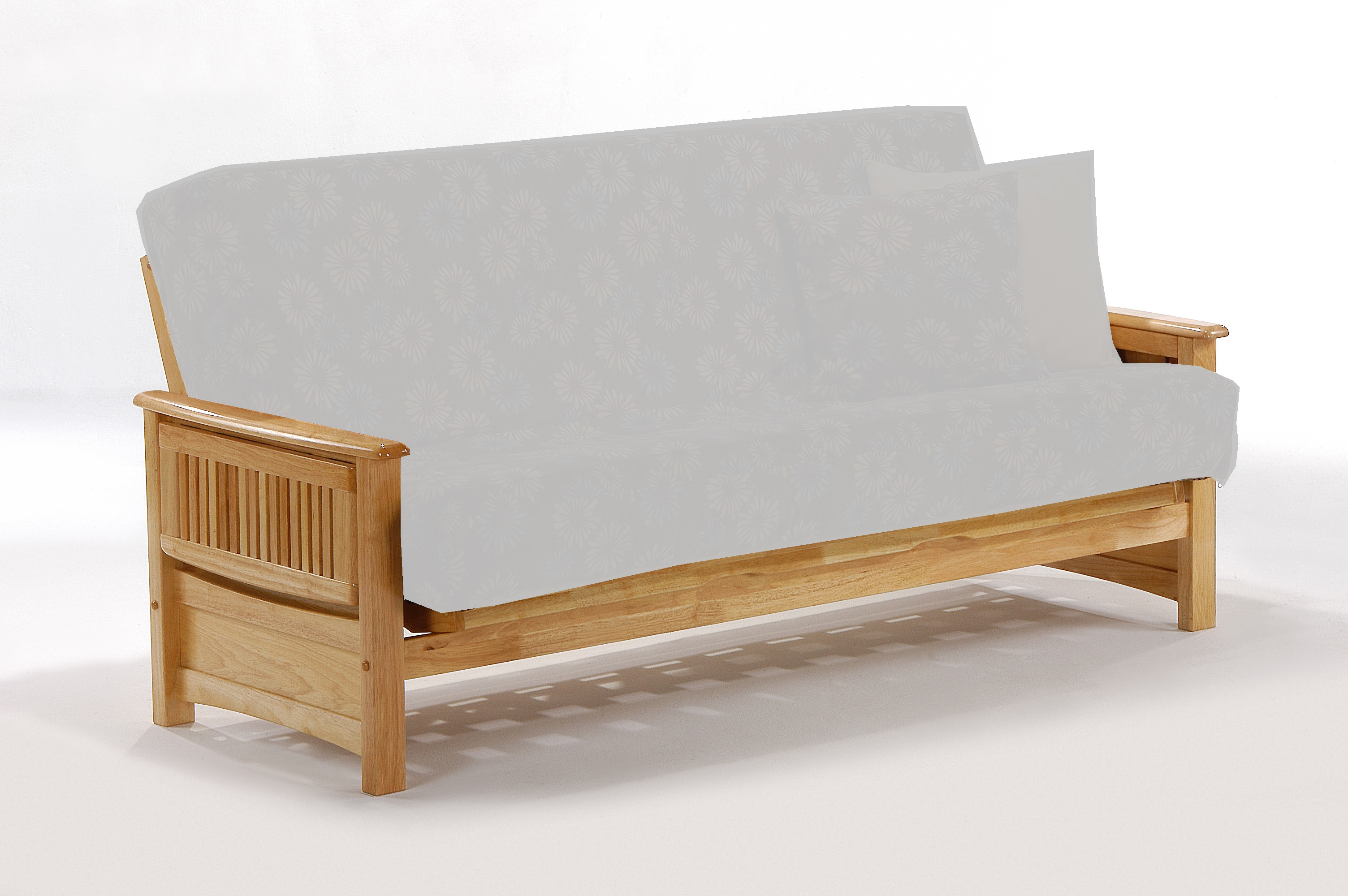 Night And Day Furniture Sunrise Natural Full Futon Frame Only