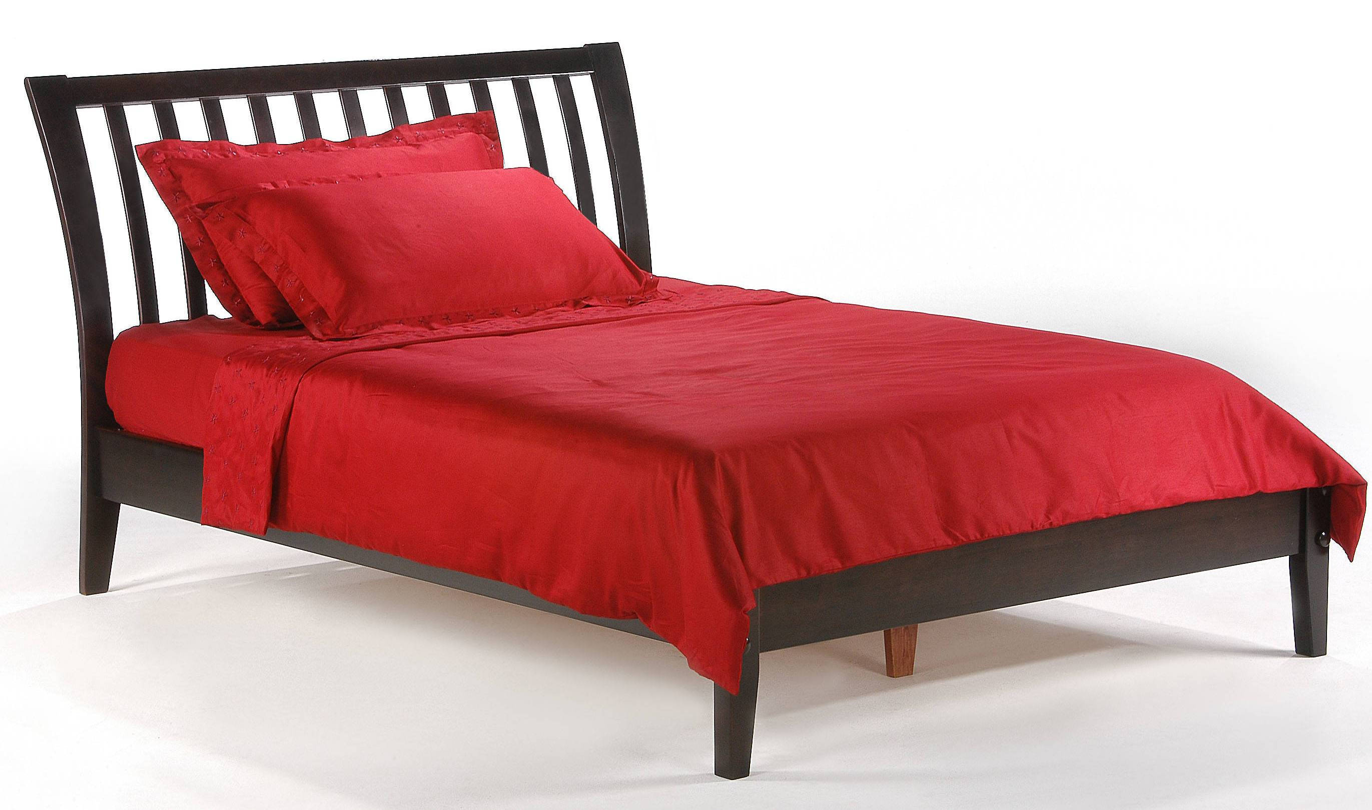 Night and Day Furniture P Series Chocolate King Nutmeg Bed