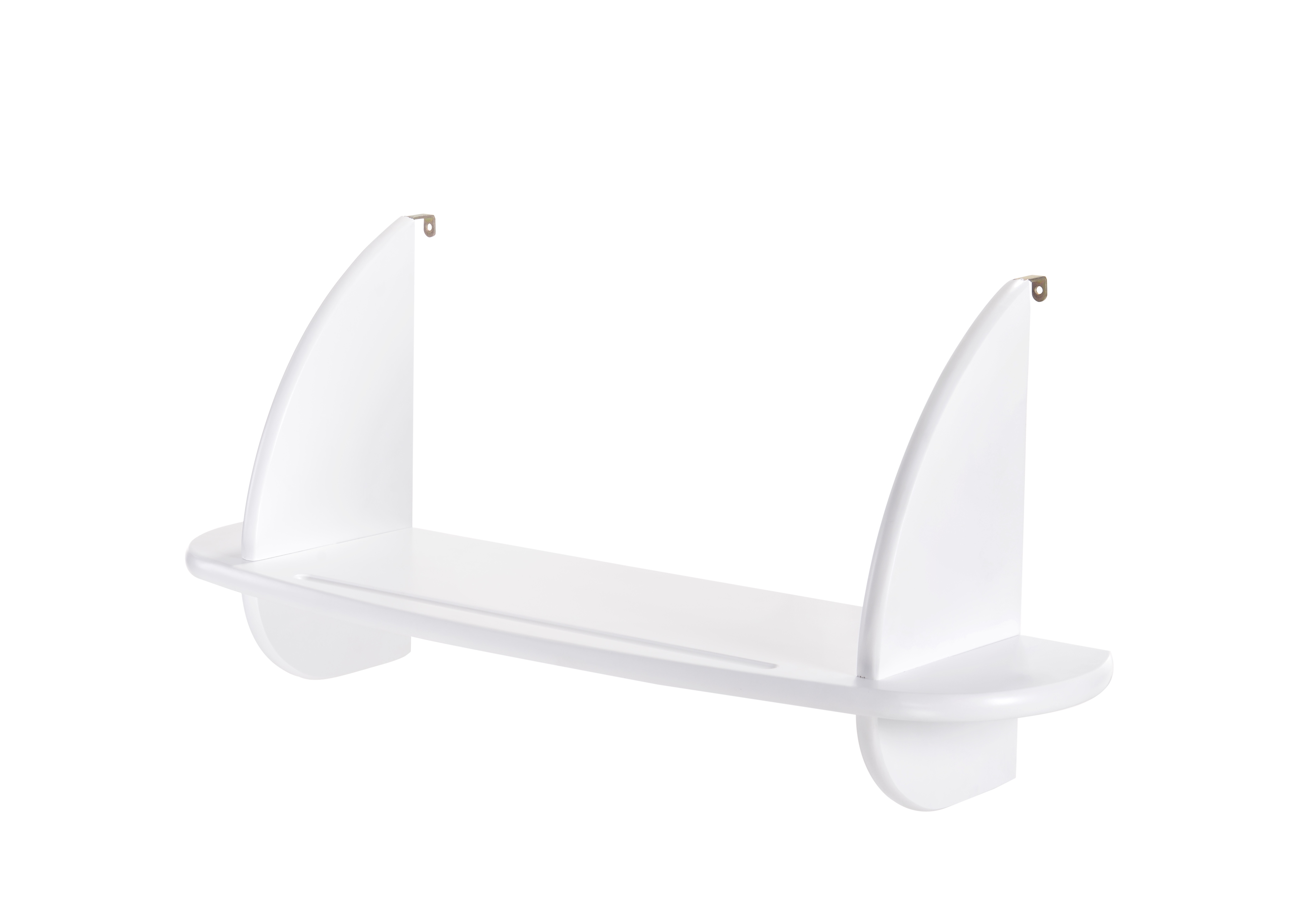 Night and Day Furniture White Bunk Shelf