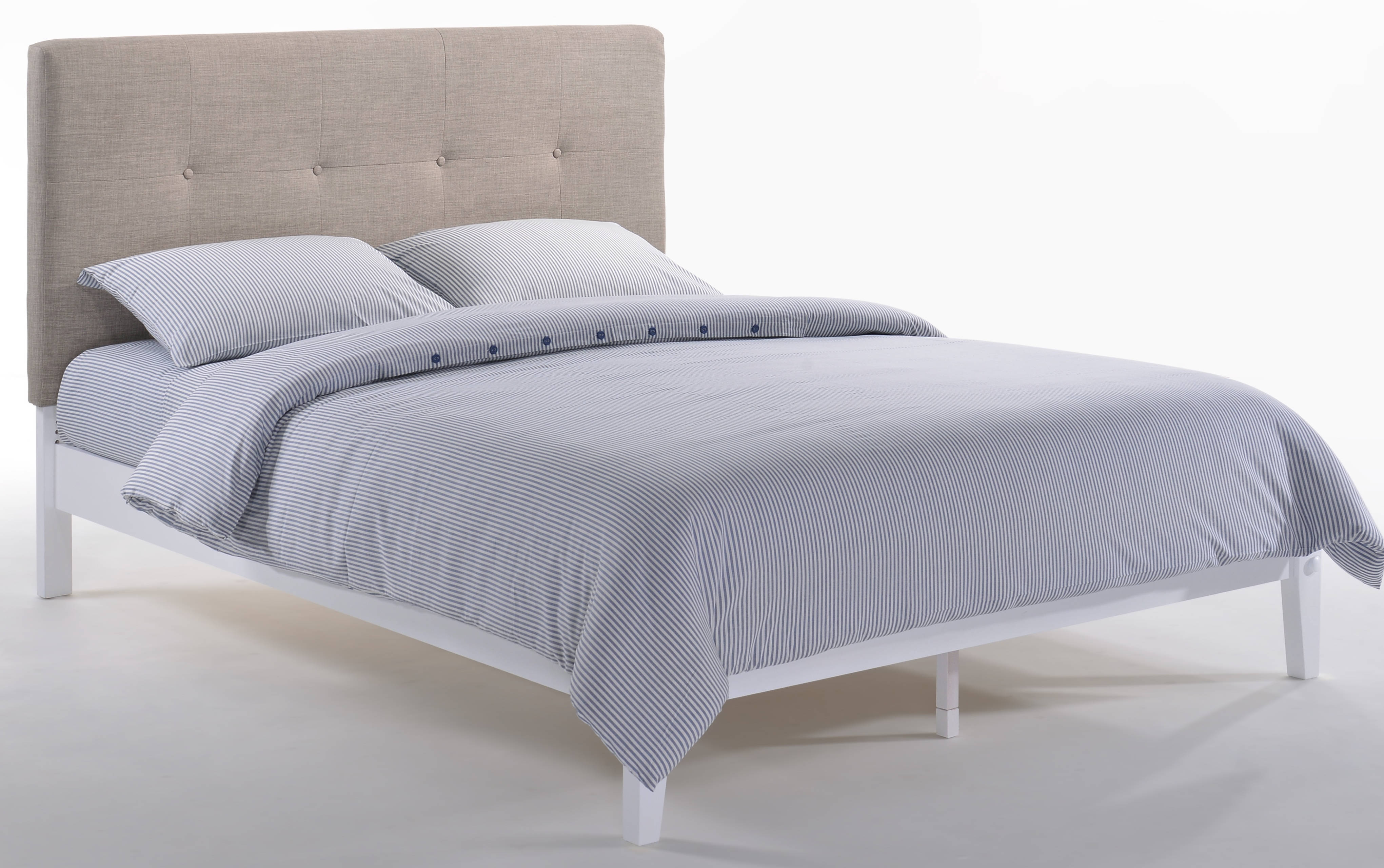 Night And Day Furniture Paprika Grey White Queen Bed