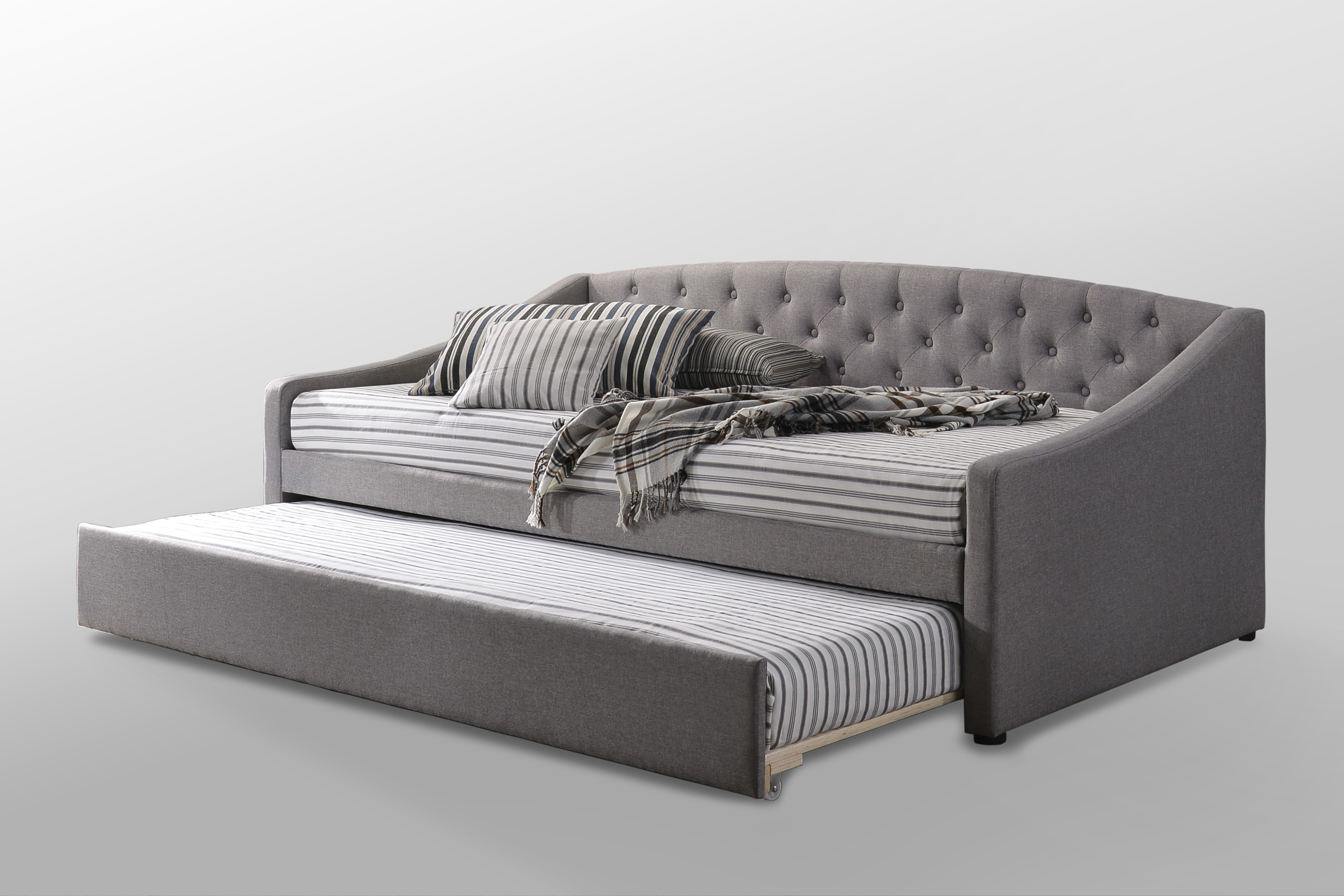 Night And Day Furniture Saint Lawrence Light Grey Daybed
