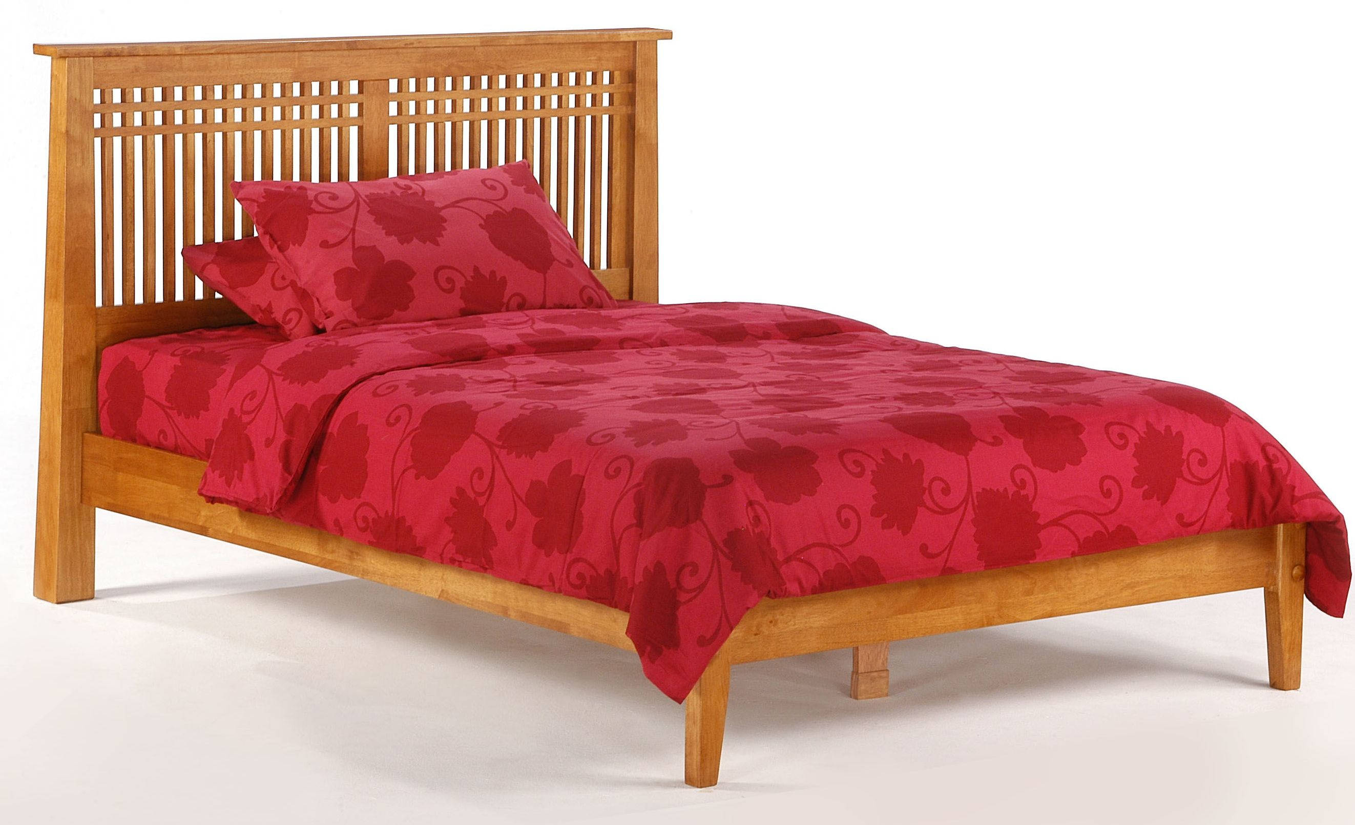 Night And Day Furniture Solstice K Series Medium Oak King Bed