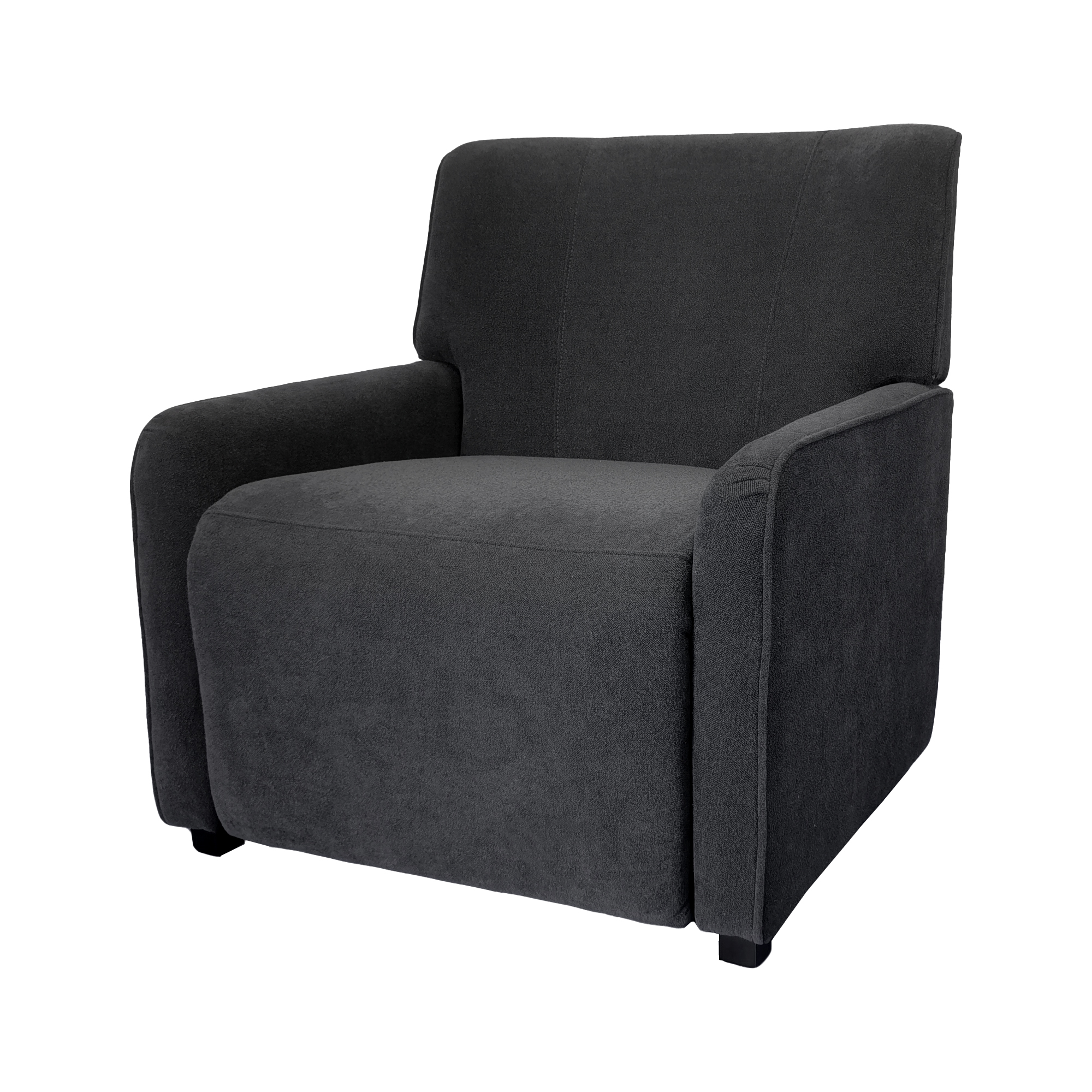 Olliix Chapel Hill Kennedy Grey Recliner