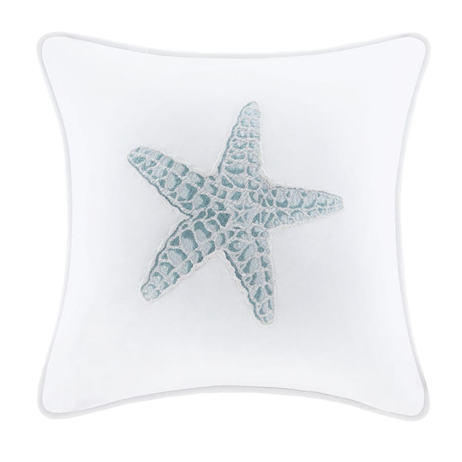 Olliix Harbor House Maya Bay White Square Pillow