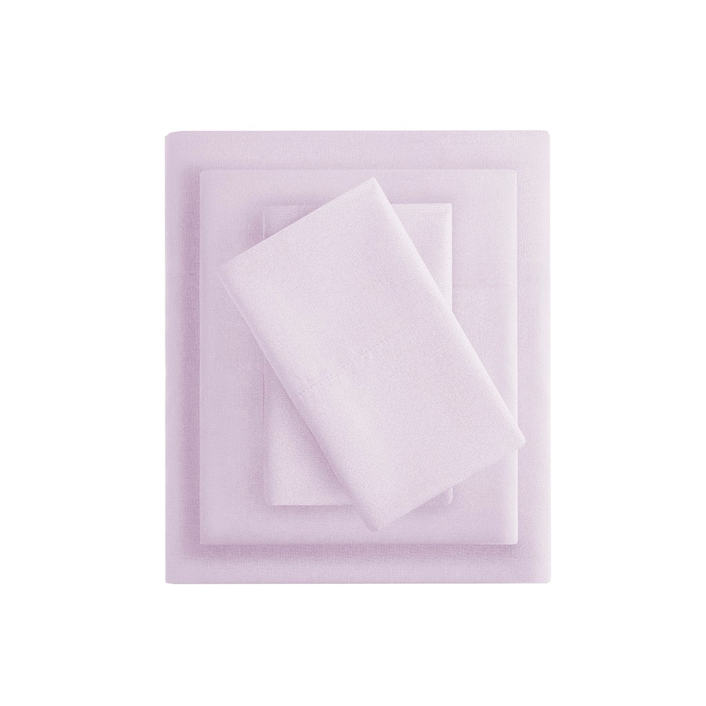 Olliix Intelligent Design Microfiber Lavender Full All Season Soft Touch Sh...