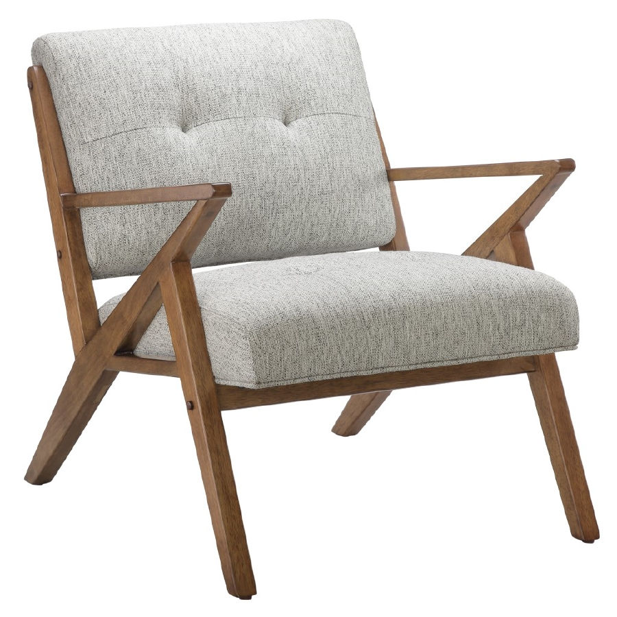 Olliix INK IVY Rocket Light Grey Lounge Chair