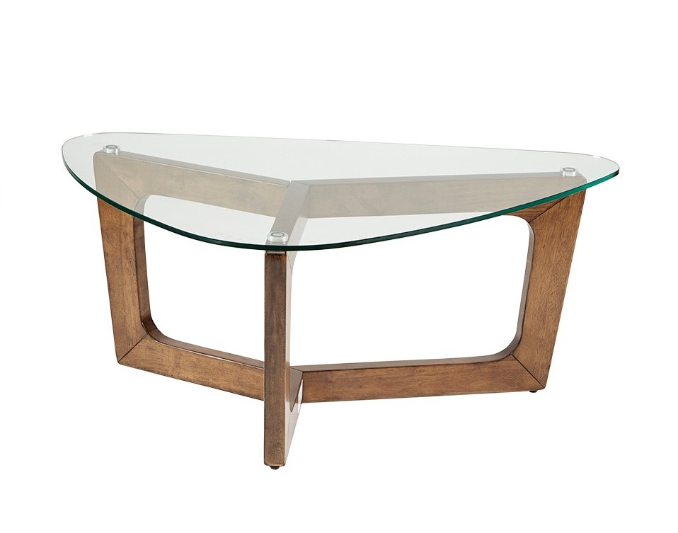 Olliix INK IVY Walker Brown Coffee Table