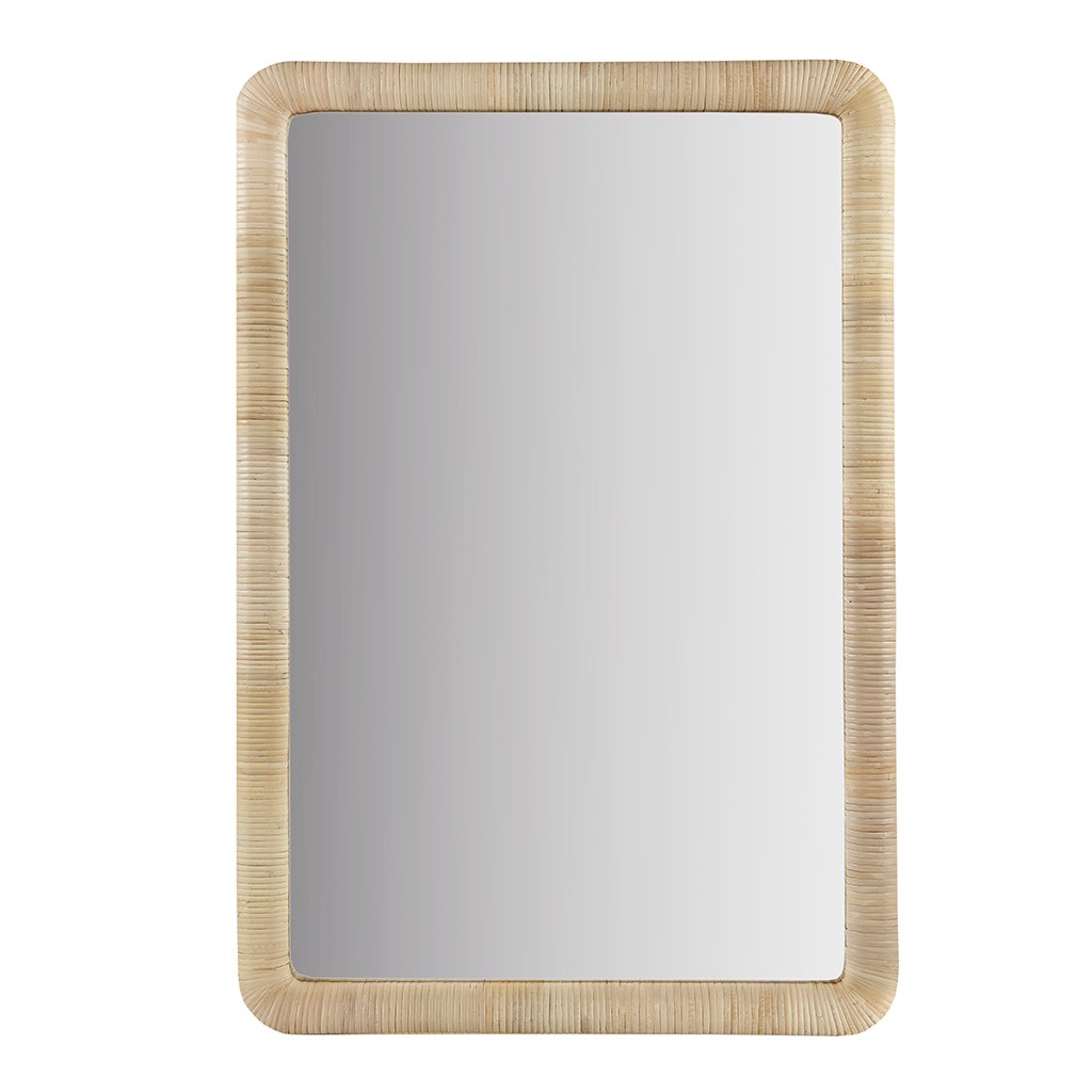 Olliix INK IVY Nova Natural Rattan Rectangle Wall Mirror