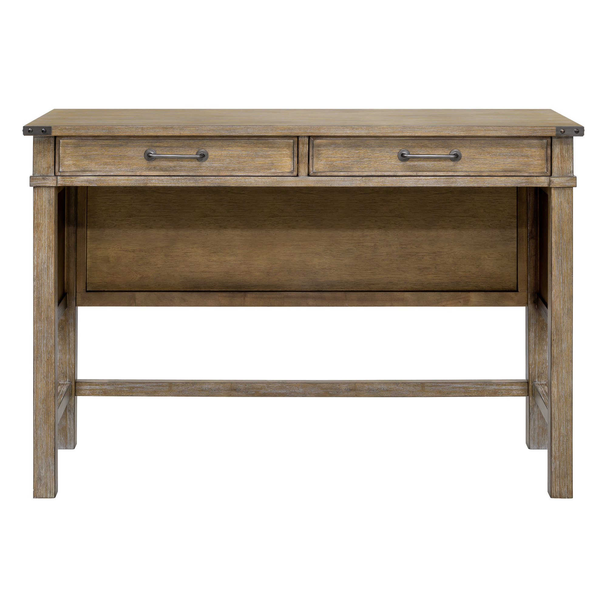 Olliix Madison Park Belfast Reclaimed Natural 2 Drawers Occasional Table