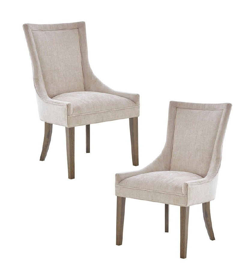 2 Olliix Madison Park Signature Ultra Cream Dining Side Chairs