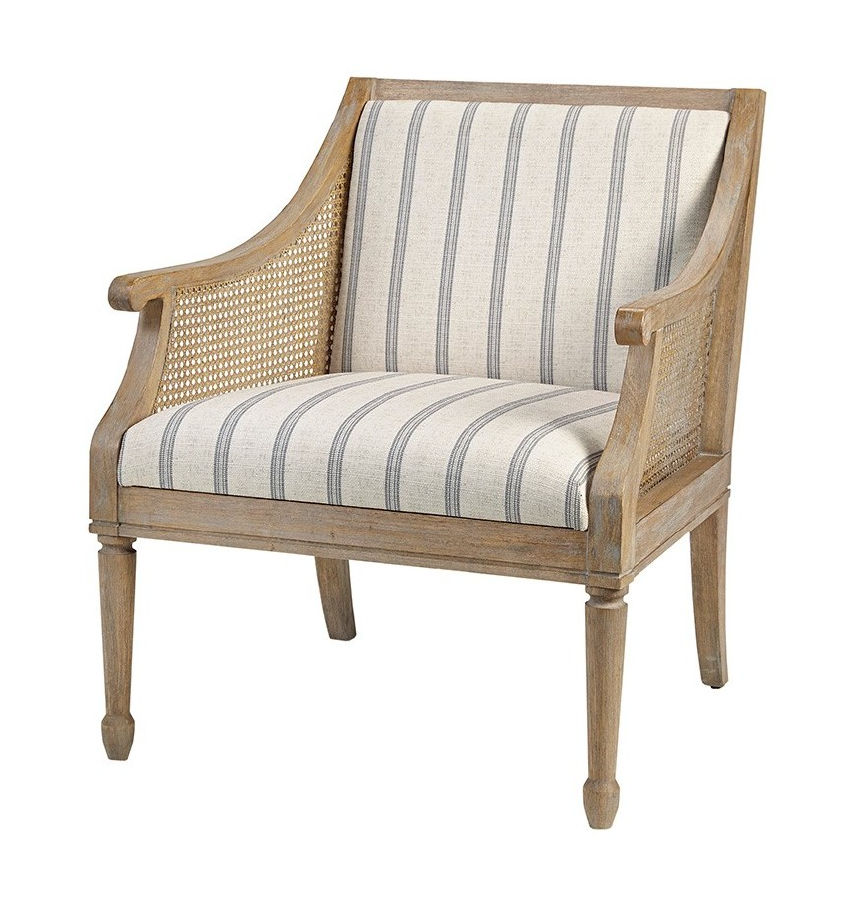 Olliix Martha Stewart Isla Beige Accent Armchair