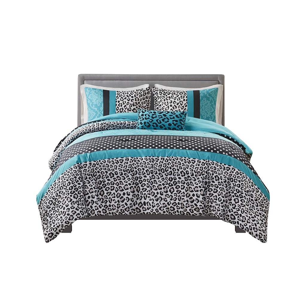 Olliix Mi Zone Chloe Teal Twin Twin XL Comforter Set