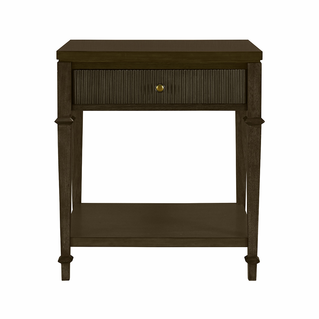 Olliix Martha Stewart Kenna Dark Coffee Nightstand OLIX-MT136-1207 Olliix Martha Stewart Kenna Dark Coffee Nightstand OLIX-MT136-1207