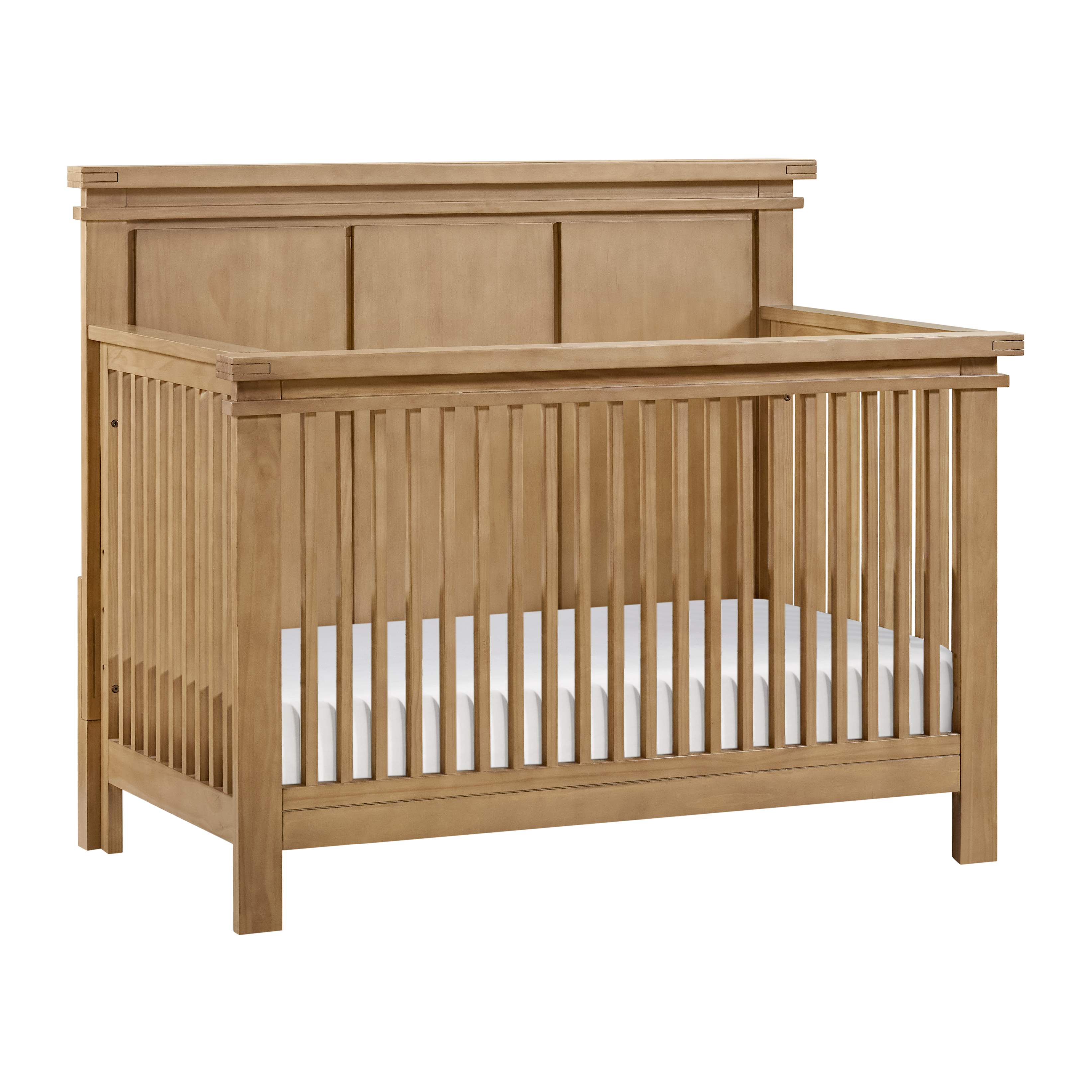 Oxford Mystic Honey Wood 4 In 1 Convertible Crib