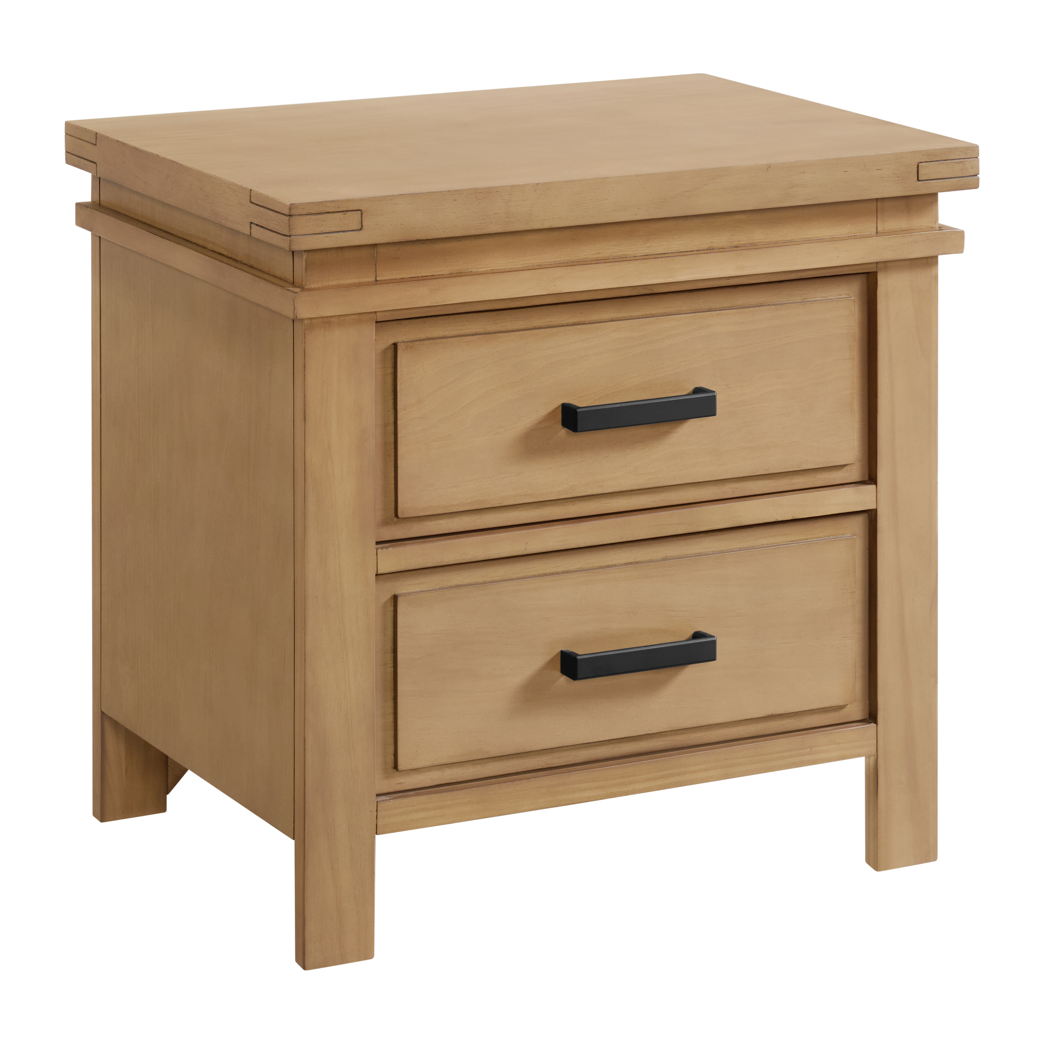 Oxford Mystic Honey Wood 2 Drawer Nighstand