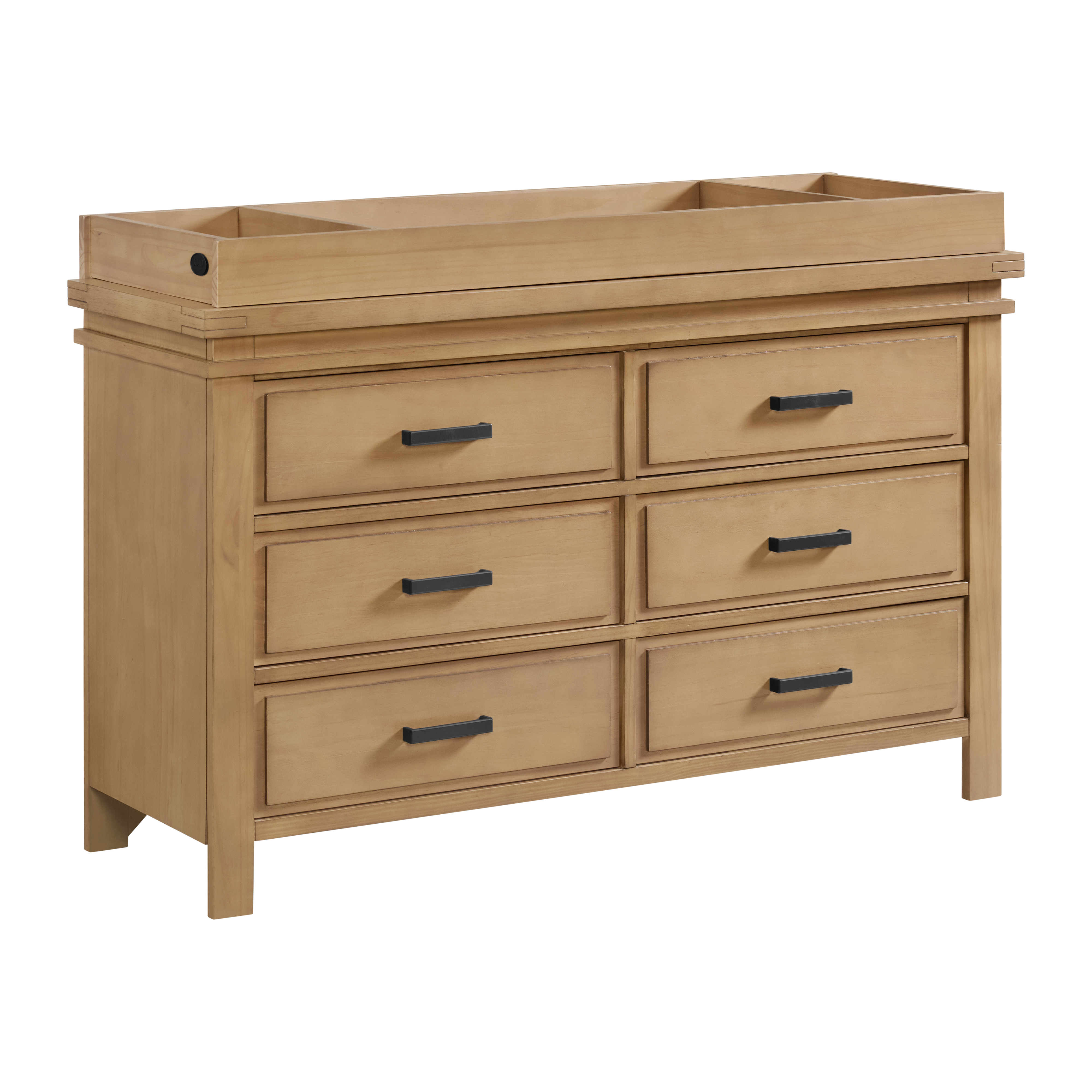 Oxford Mystic Honey Wood Dresser with Changing Topper