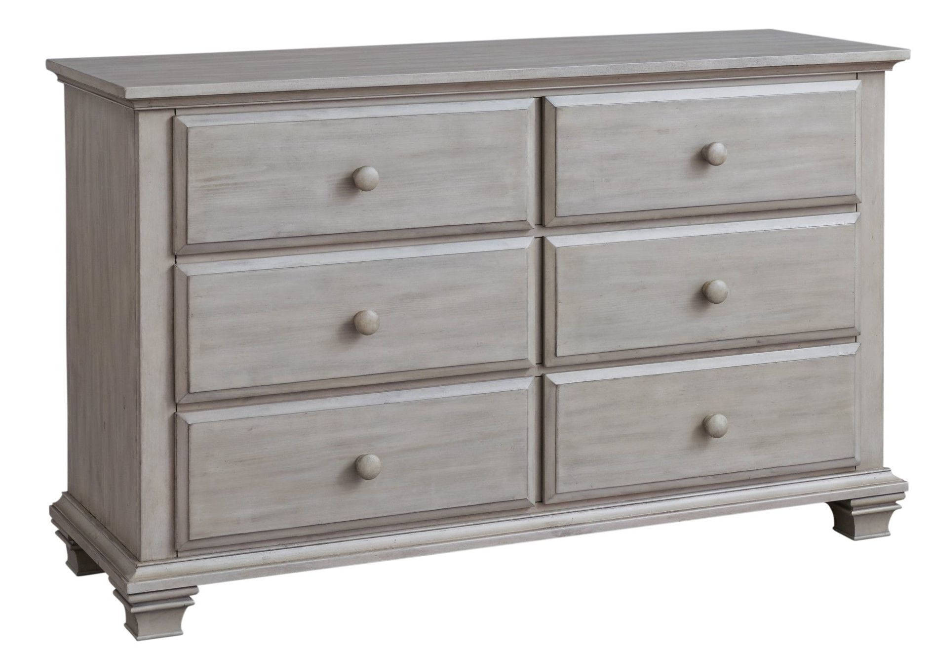 Oxford Baby Kenilworth Stone Wash 6 Drawer Dresser