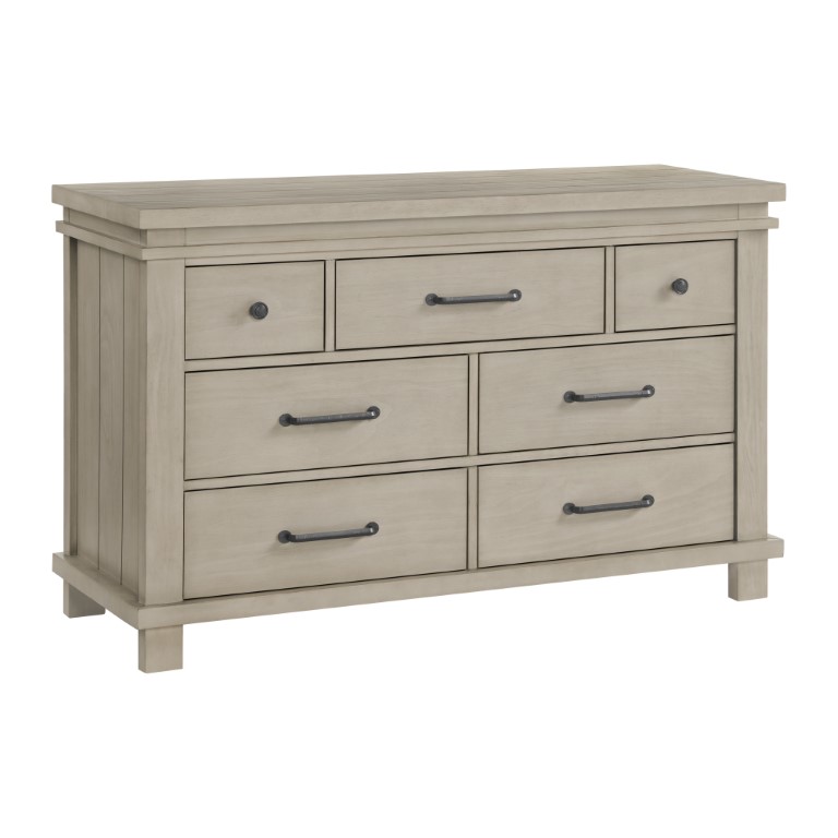 Oxford Soho Baby Hampton Stone Wash 7 Drawer Dresser