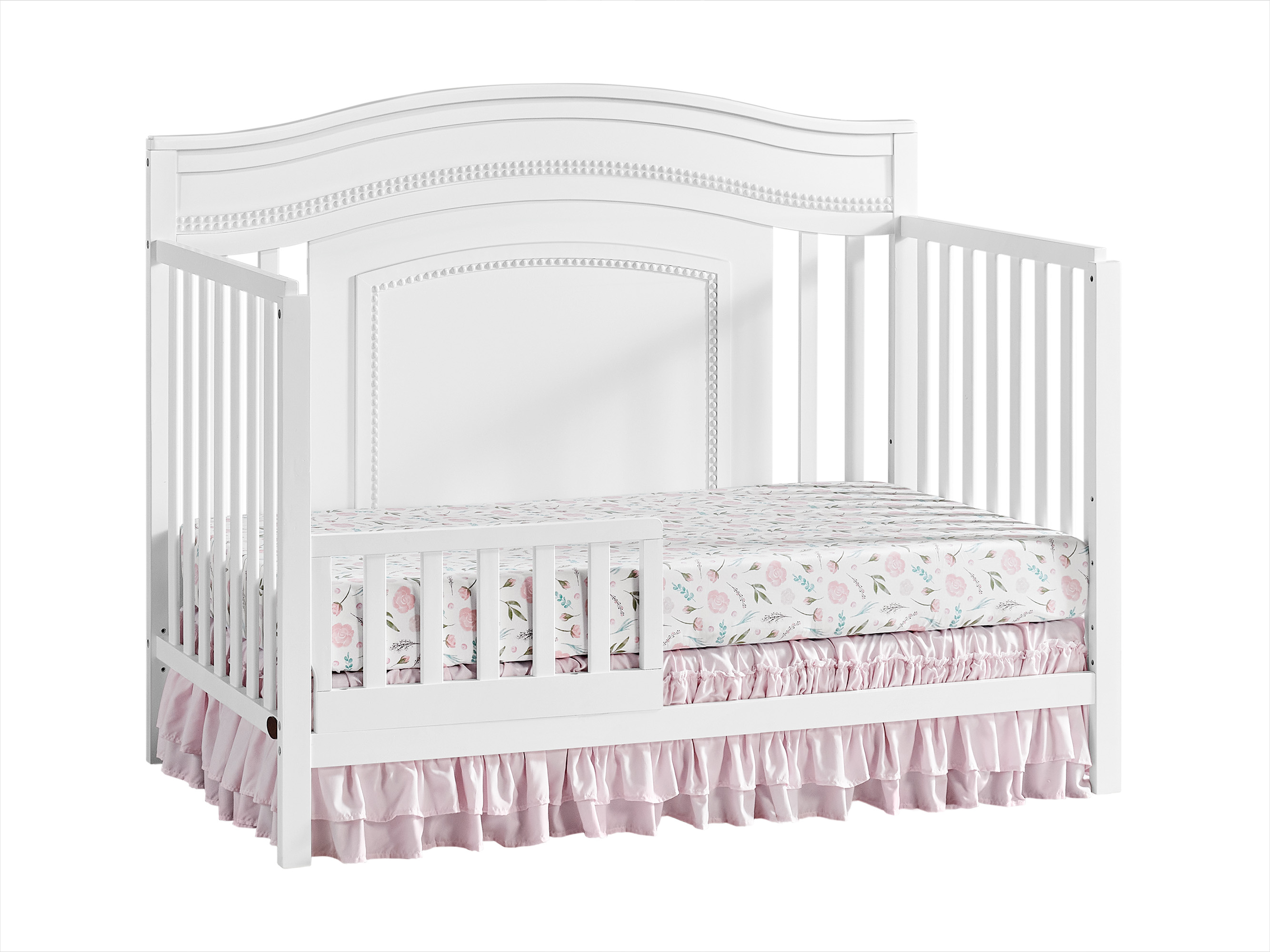 Oxford Baby Briella Toddler Bed with Guard Rail